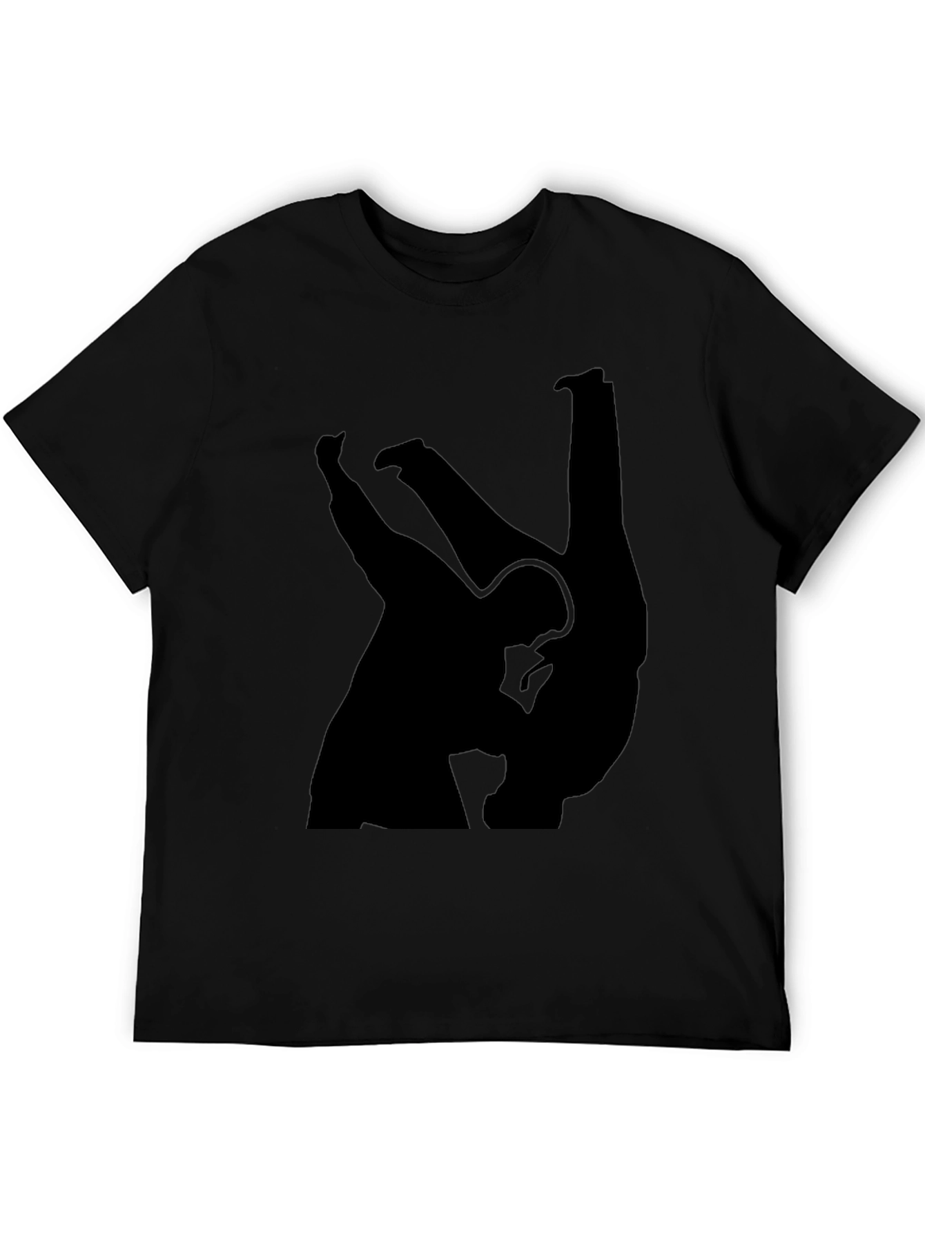 Judo Silhouette Black T-Shirt