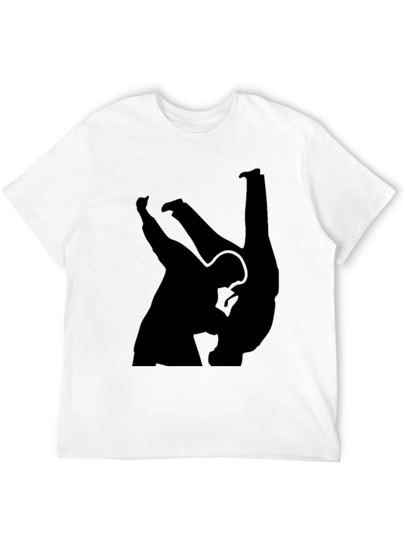 Judo Silhouette Black T-Shirt