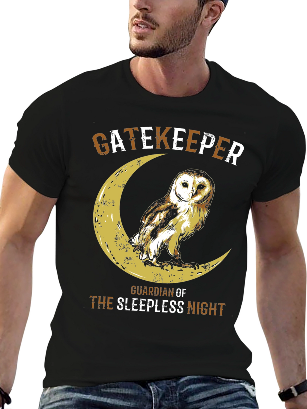 Gatekeeper Owl Guardian T-Shirt