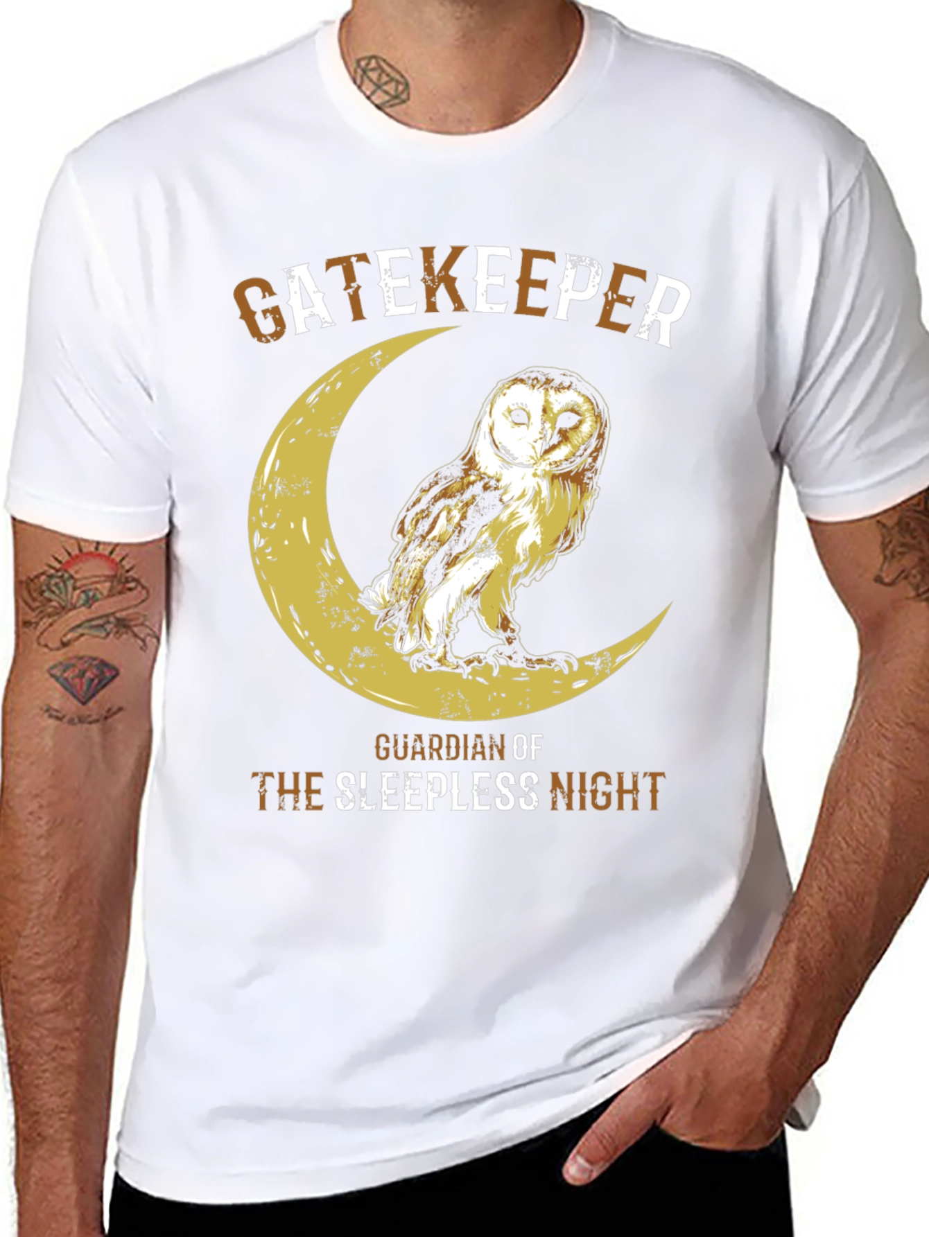 Gatekeeper Owl Guardian T-Shirt