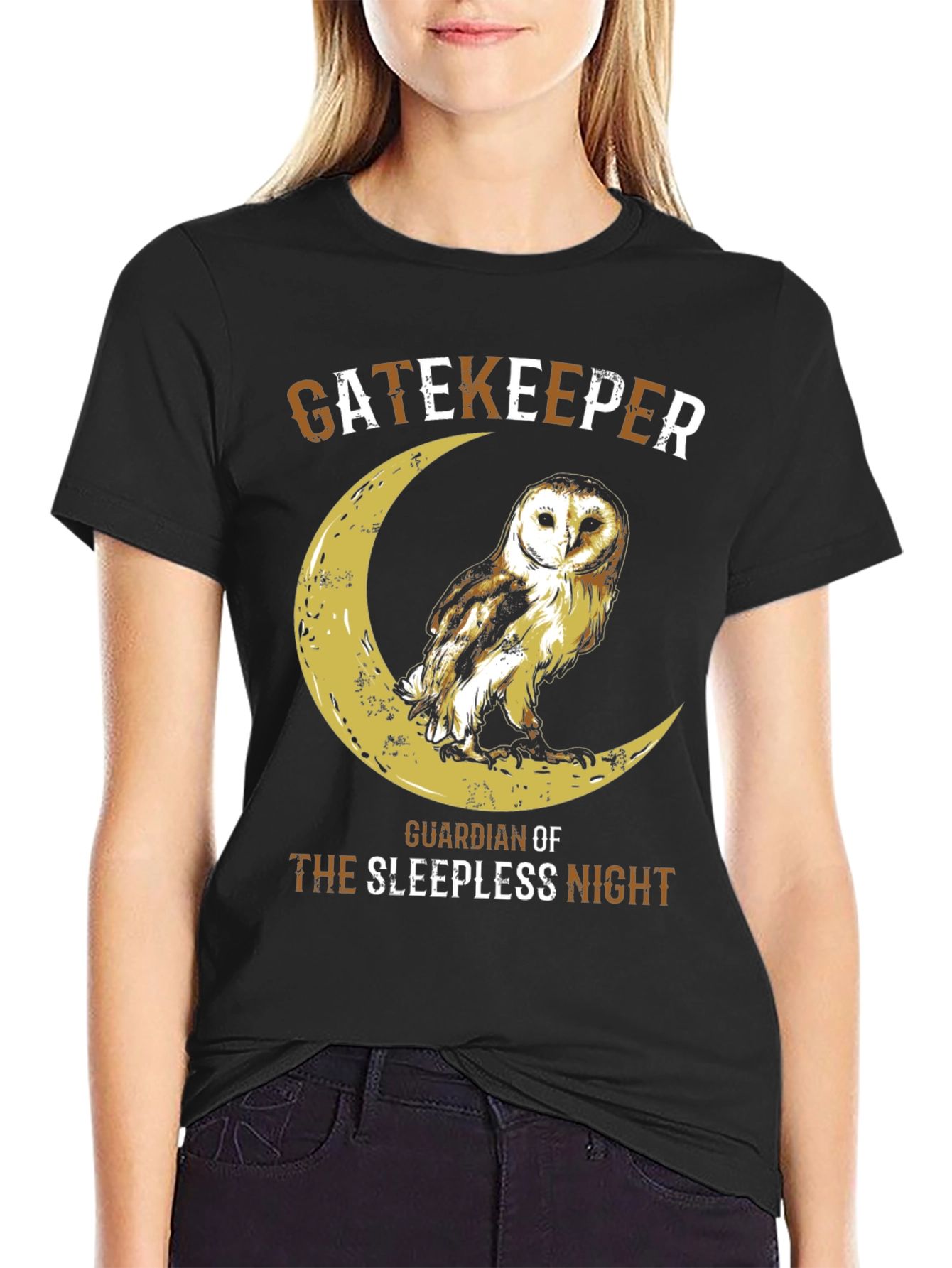 Gatekeeper Owl Guardian T-Shirt