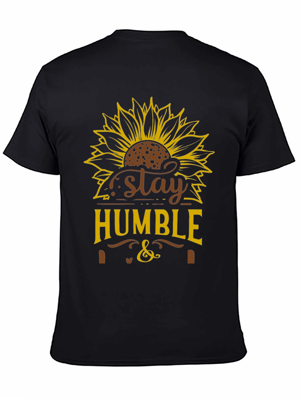 Stay Humble Sunflower Graphic T-Shirt