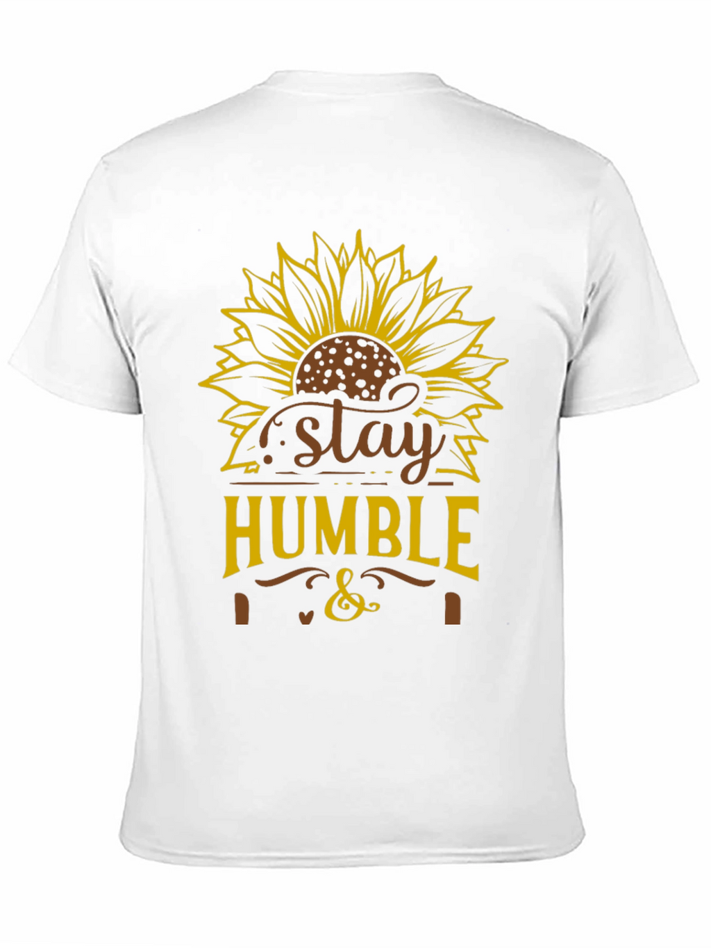 Stay Humble Sunflower Graphic T-Shirt