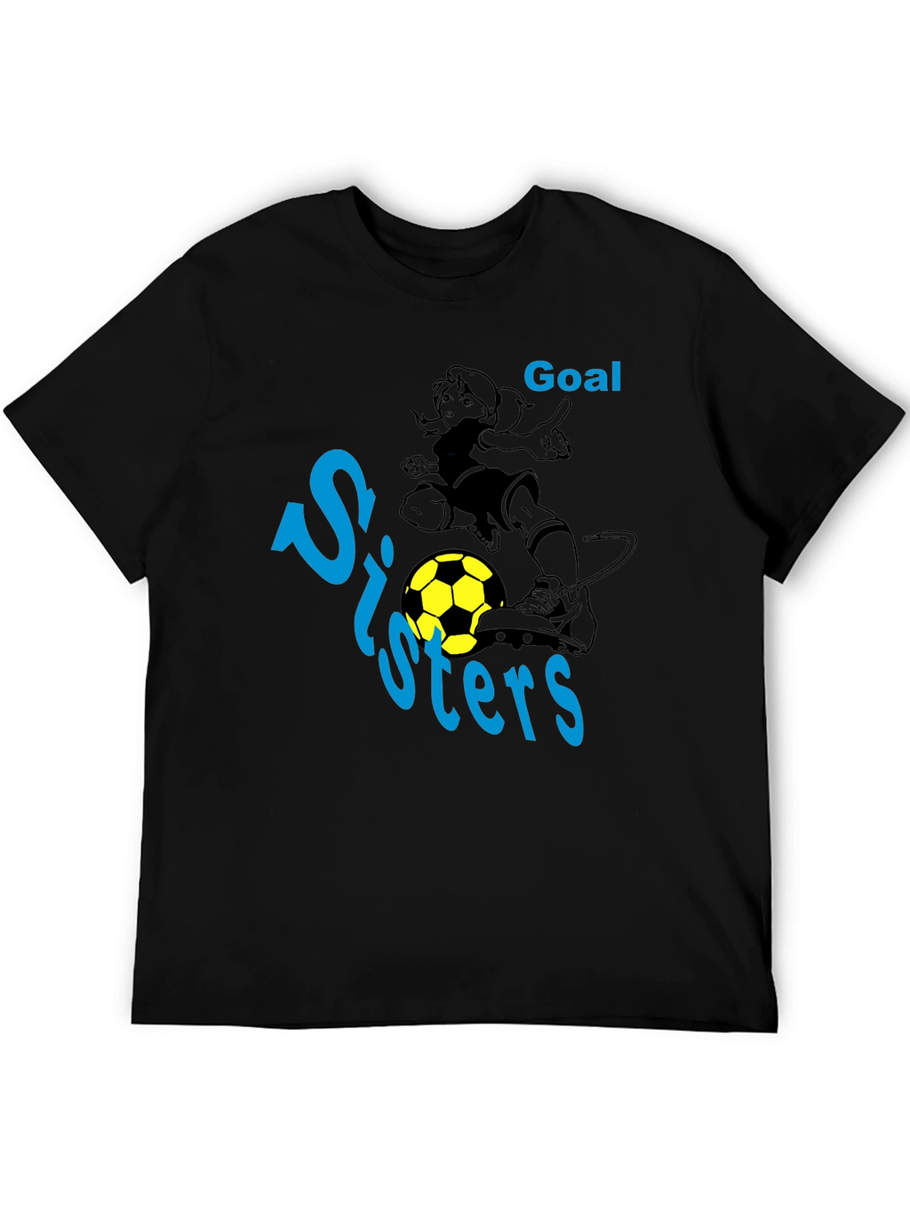 Soccer Sisters Goal Graphic T-Shirt