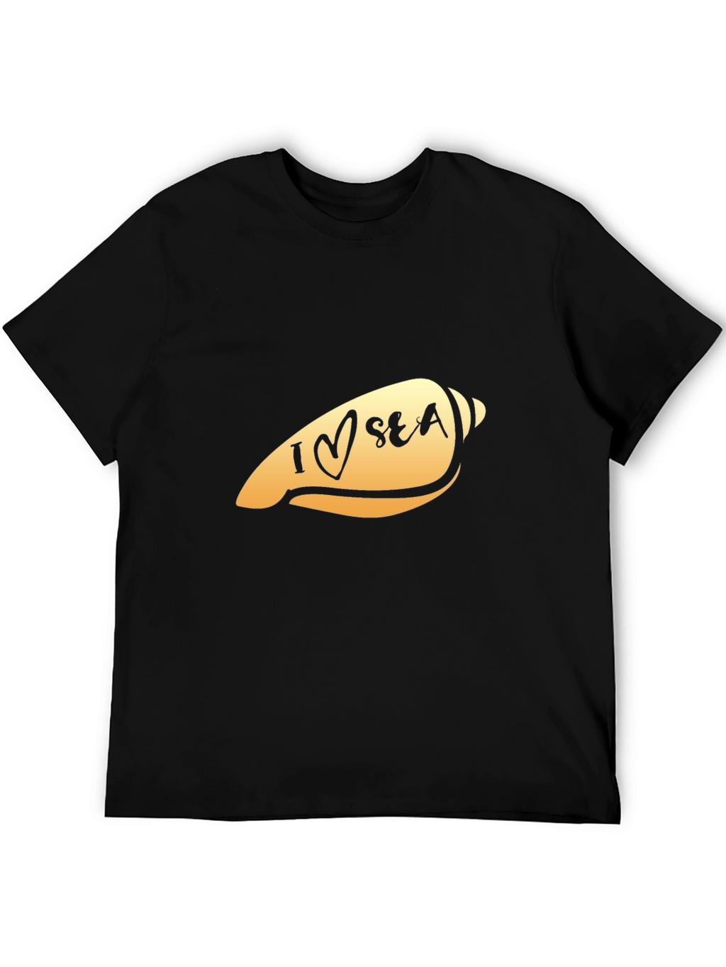 I Love Sea Shell Graphic T-Shirt