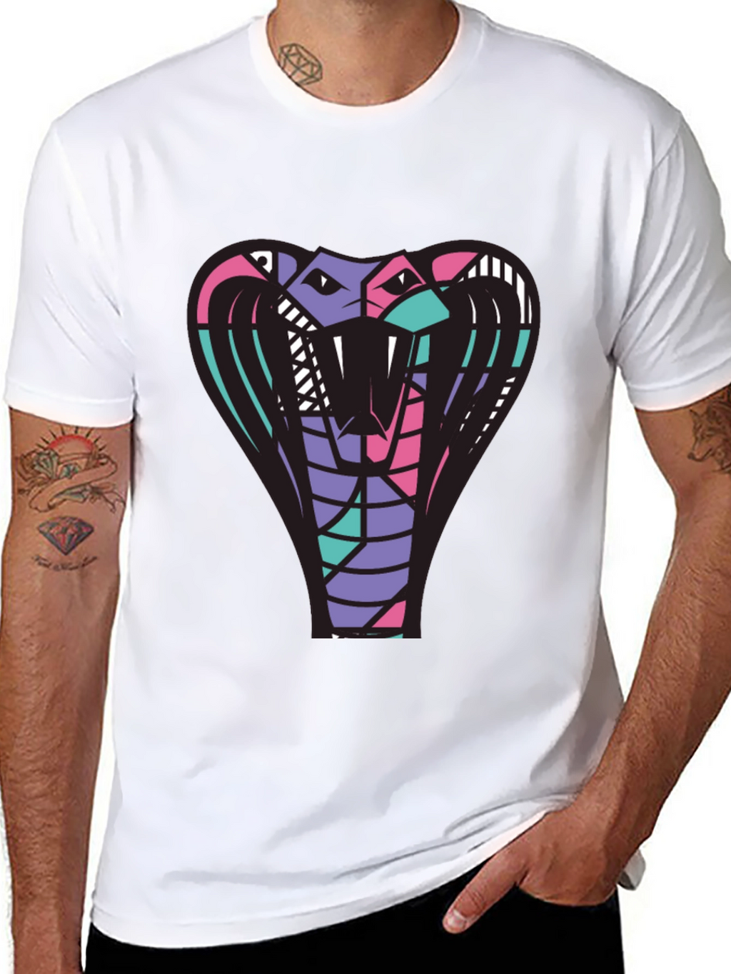 Cobra Snake T-Shirt - Bold Graphic Tee