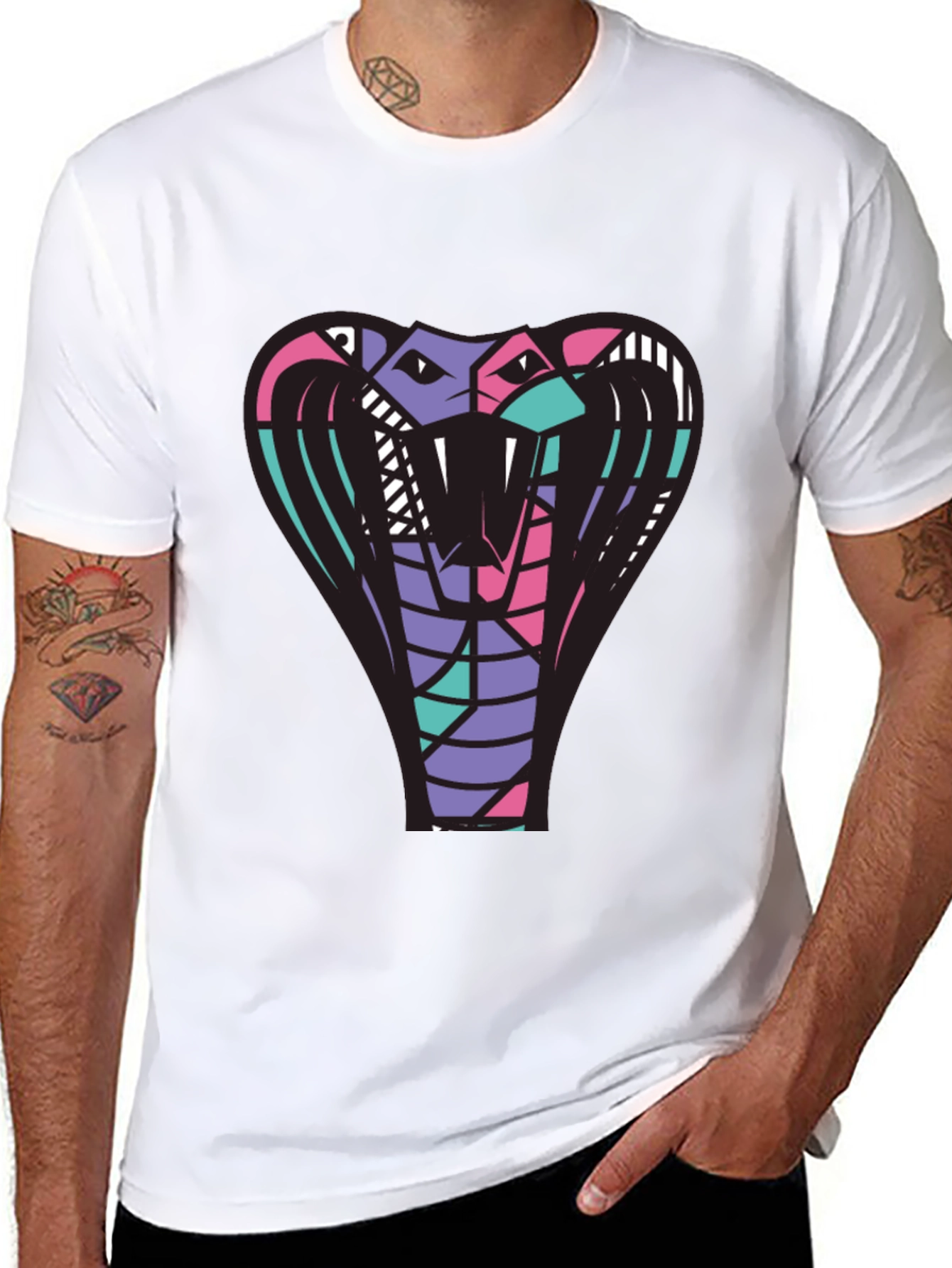 Cobra Snake T-Shirt - Bold Graphic Tee
