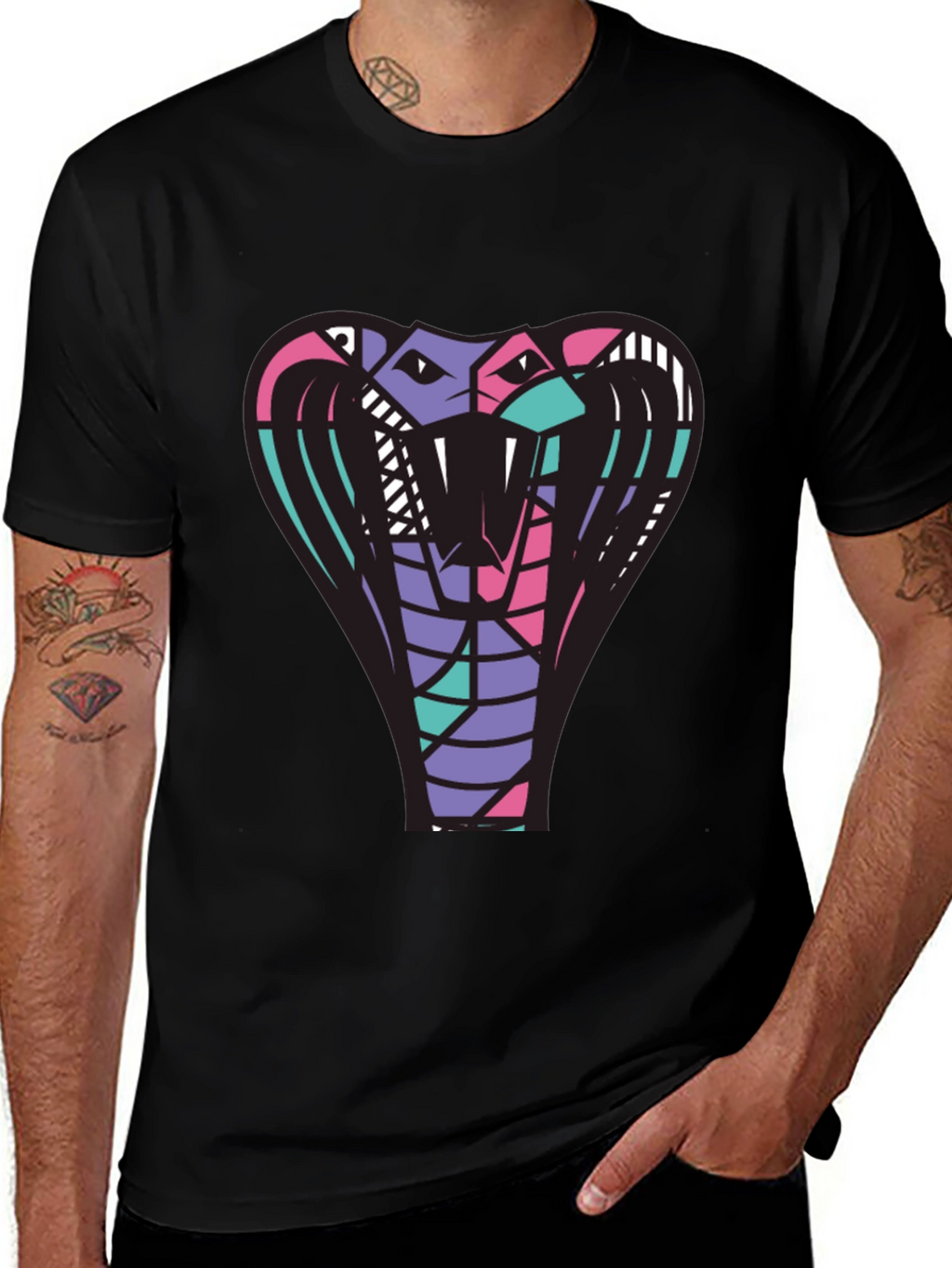 Cobra Snake T-Shirt - Bold Graphic Tee