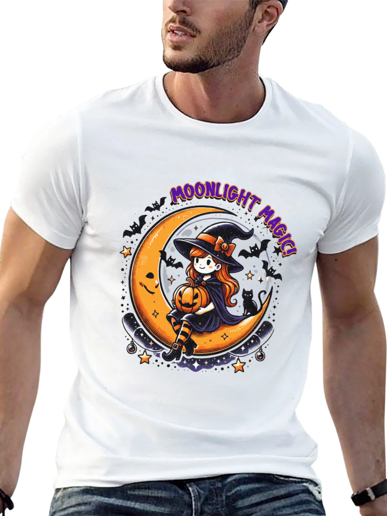 Moonlight Magic Halloween T-Shirt
