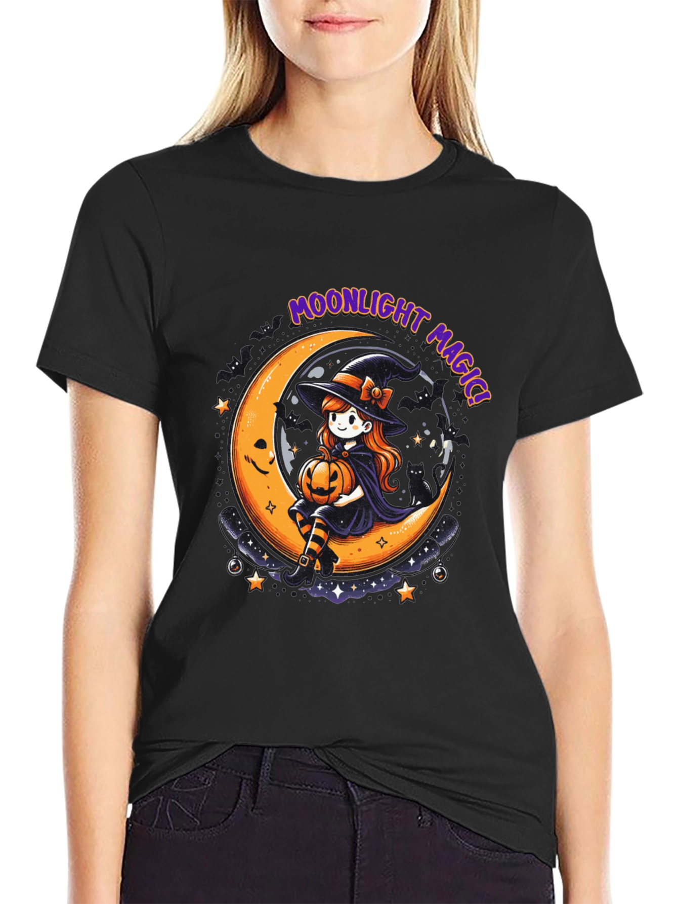 Moonlight Magic Halloween T-Shirt