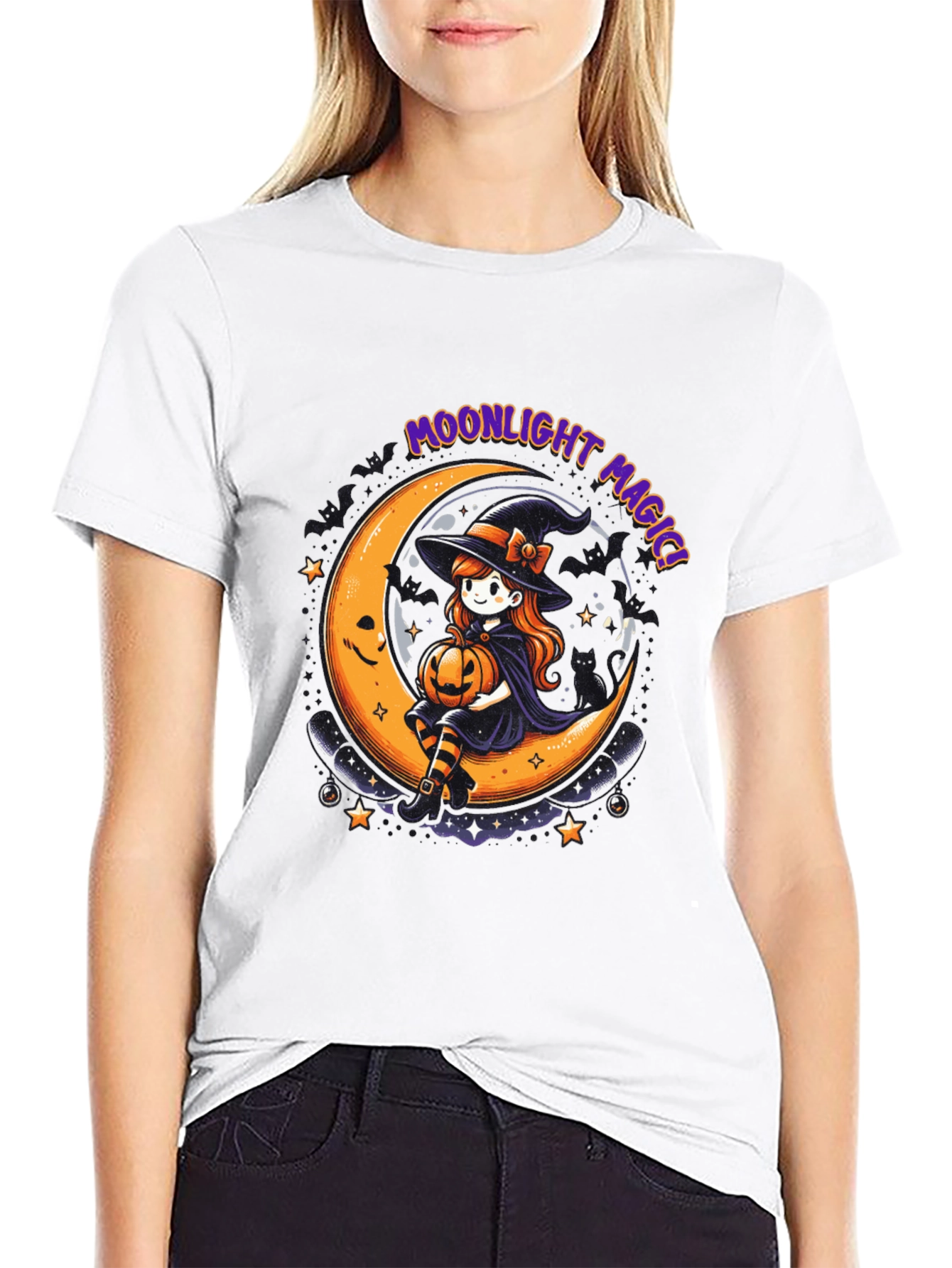 Moonlight Magic Halloween T-Shirt