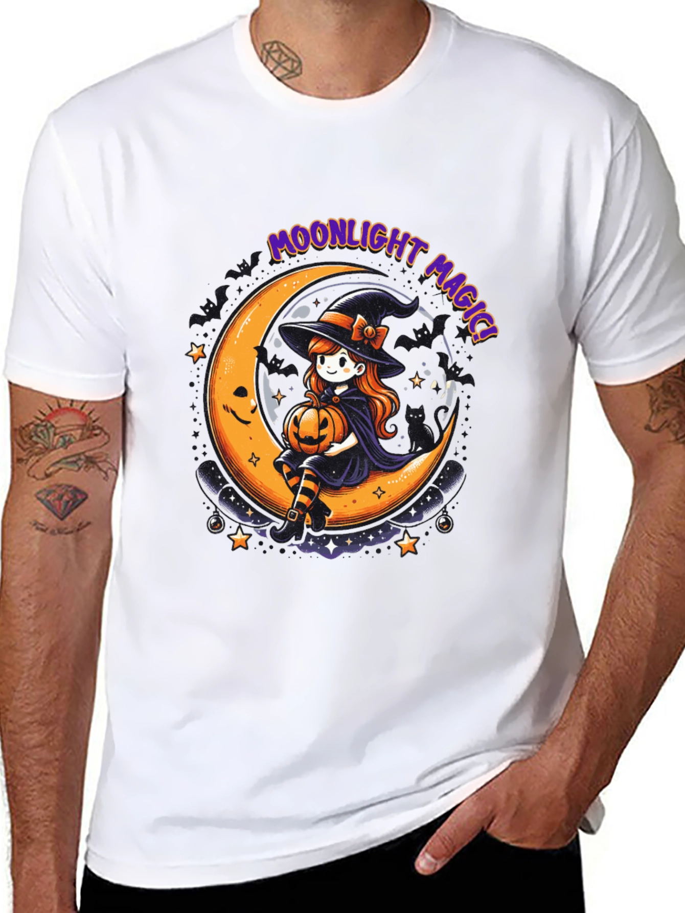 Moonlight Magic Halloween T-Shirt