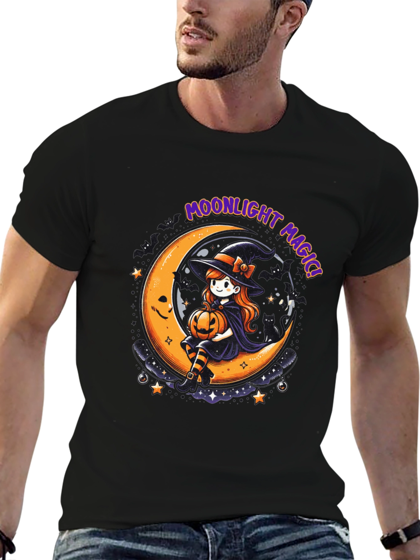 Moonlight Magic Halloween T-Shirt