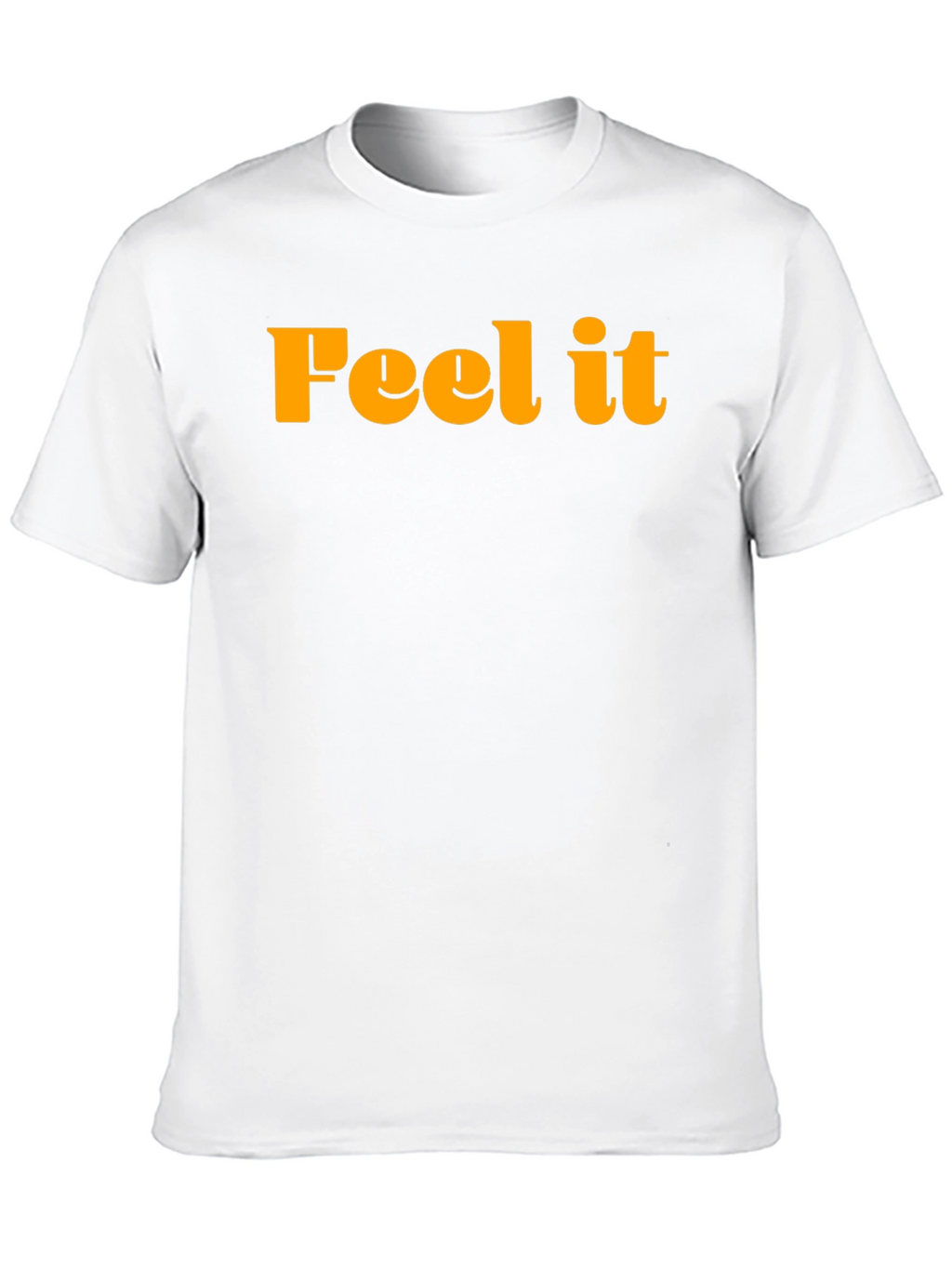 Feel It Graphic Tee - Trendy Black T-Shirt