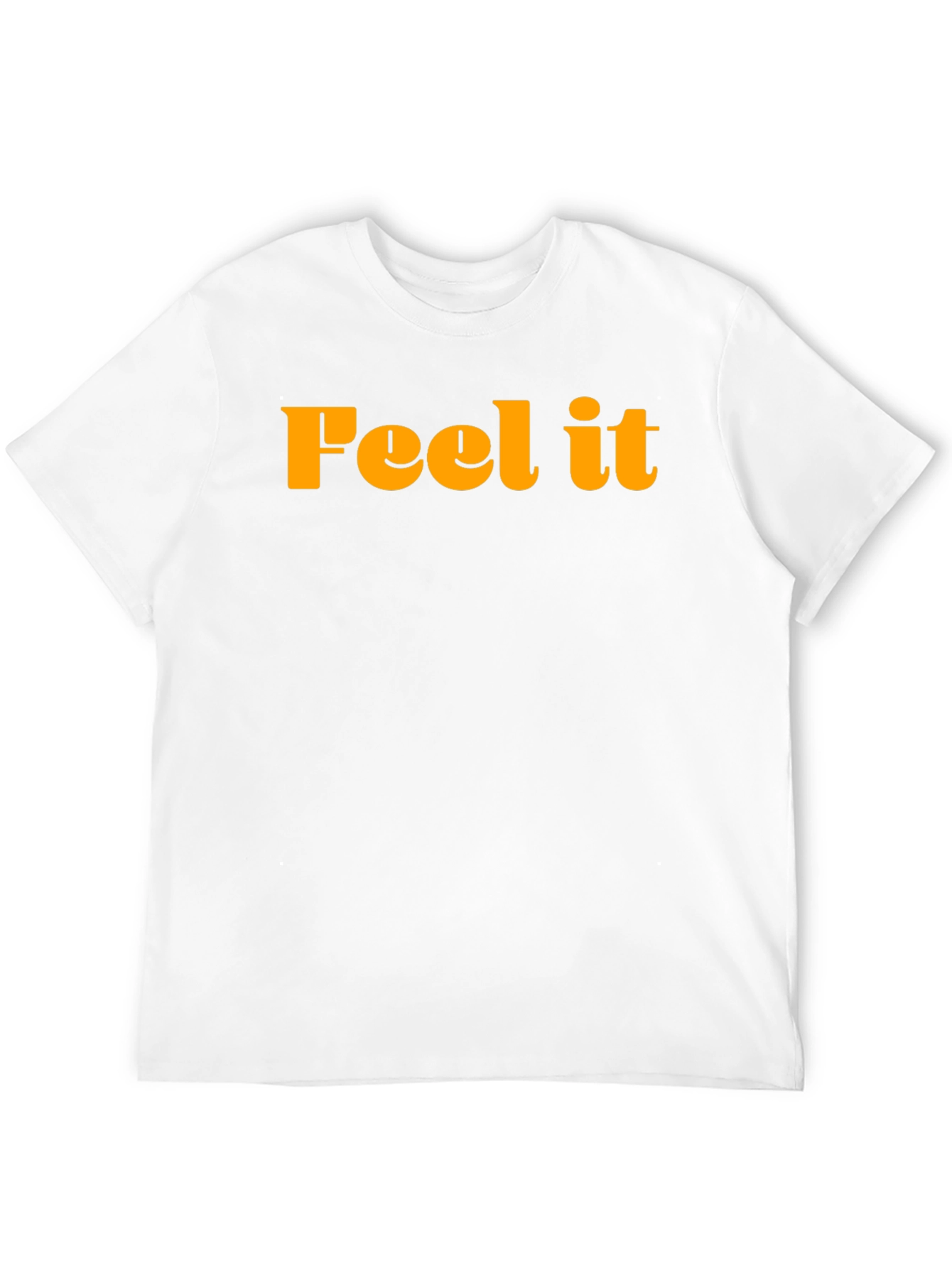 Feel It Graphic Tee - Trendy Black T-Shirt