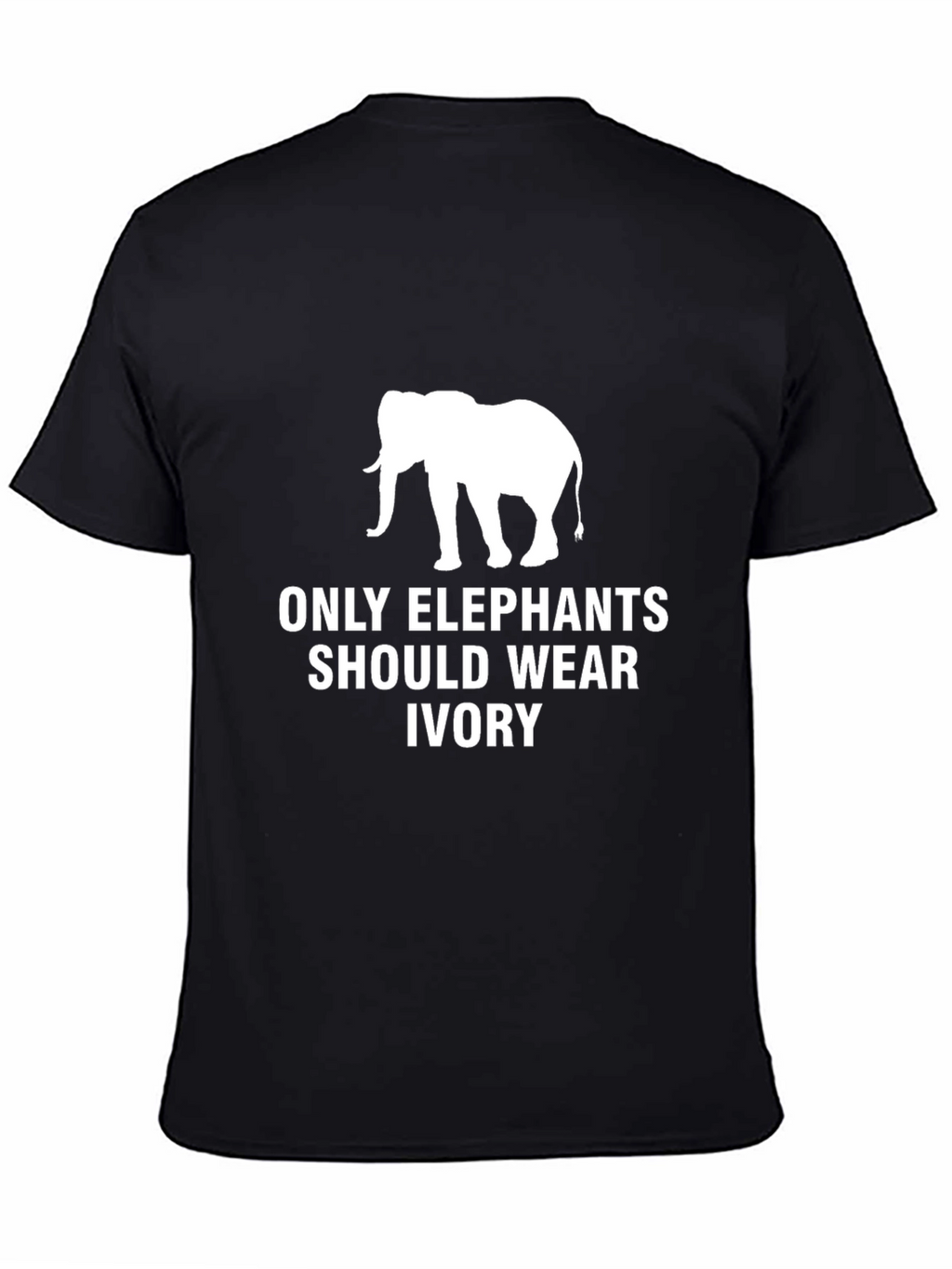 Elephant Ivory Graphic Tee - Animal Rights T-Shirt