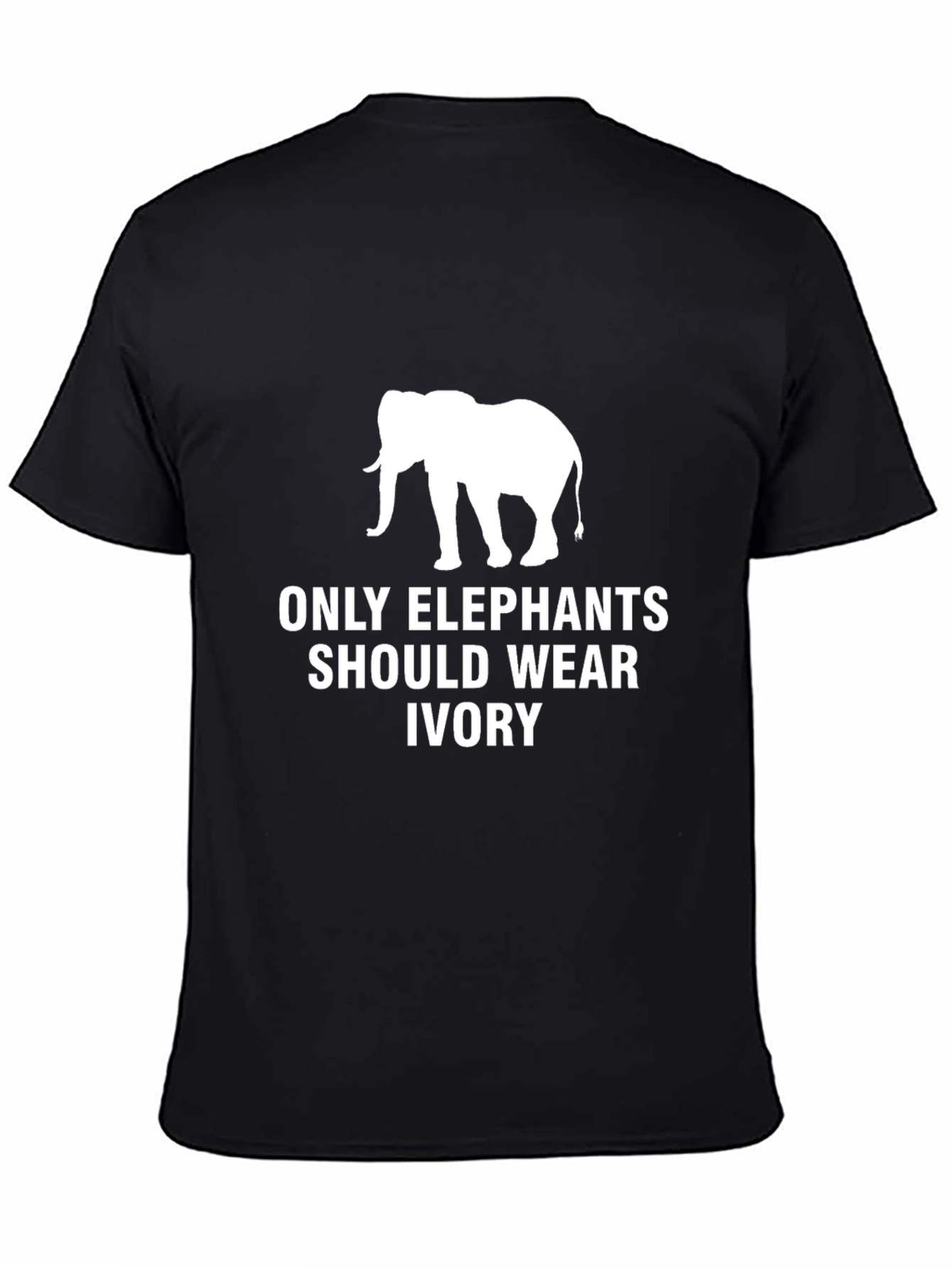 Elephant Ivory Graphic Tee - Animal Rights T-Shirt
