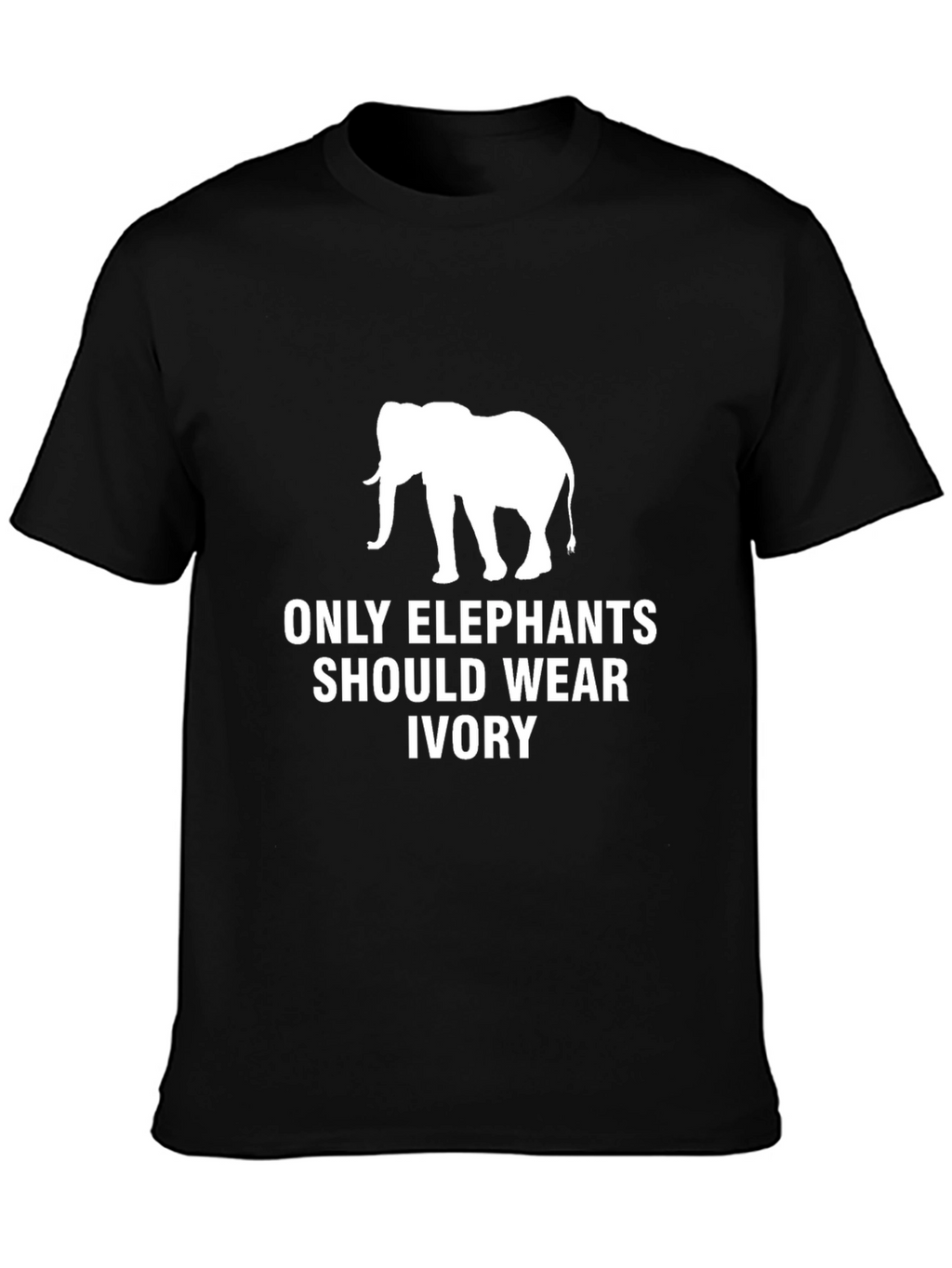 Elephant Ivory Graphic Tee - Animal Rights T-Shirt