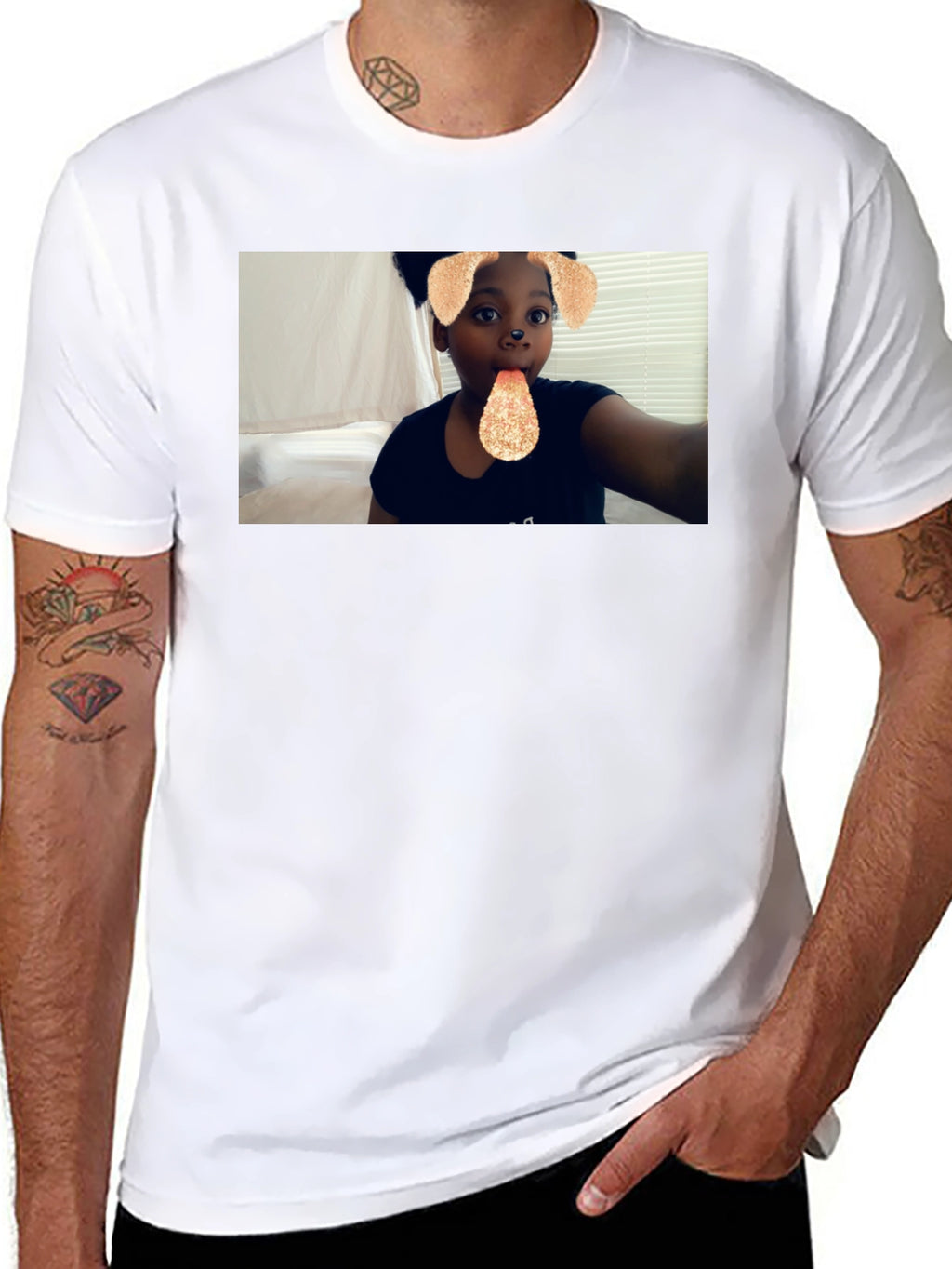 Cool Black Graphic Tee