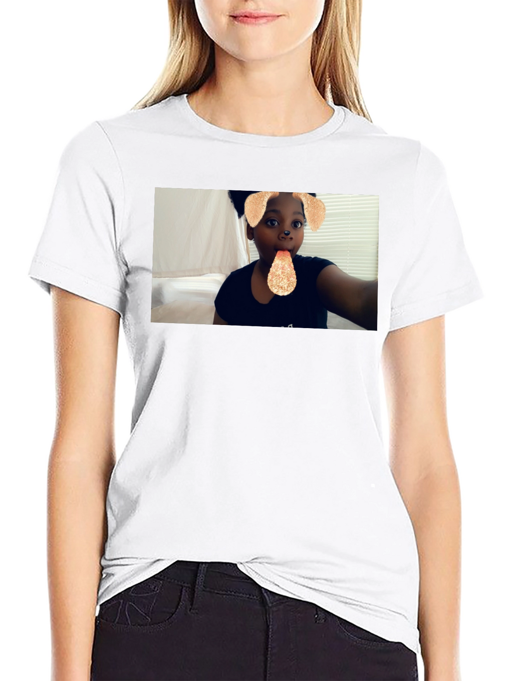 Cool Black Graphic Tee
