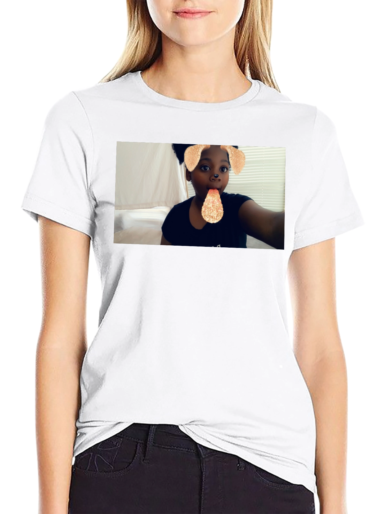 Cool Black Graphic Tee