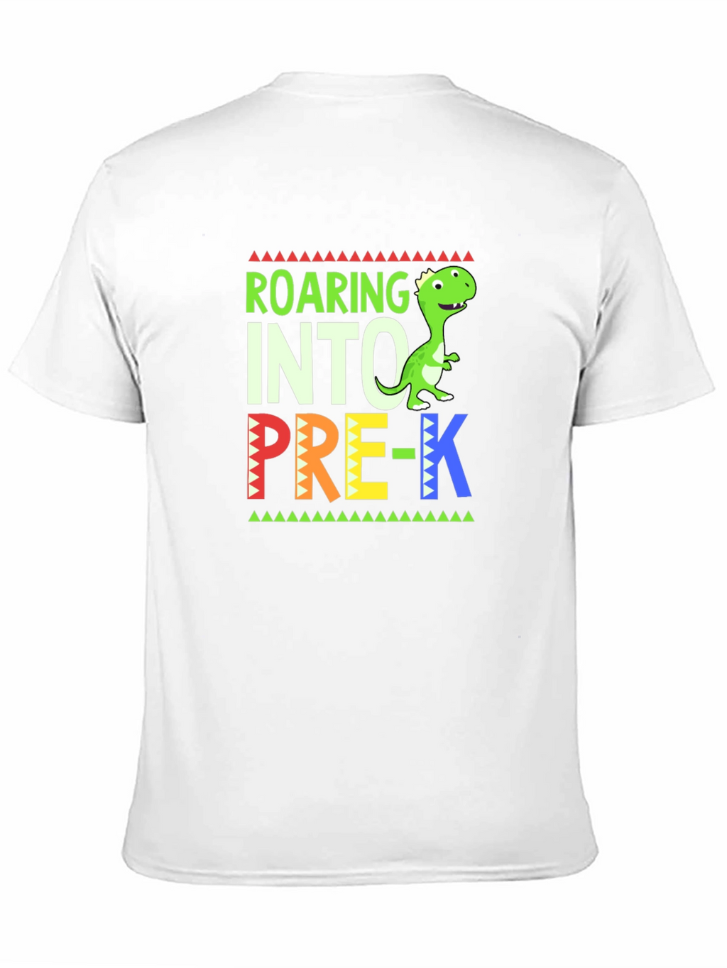 Roaring Into Pre-K Dinosaur T-Shirt