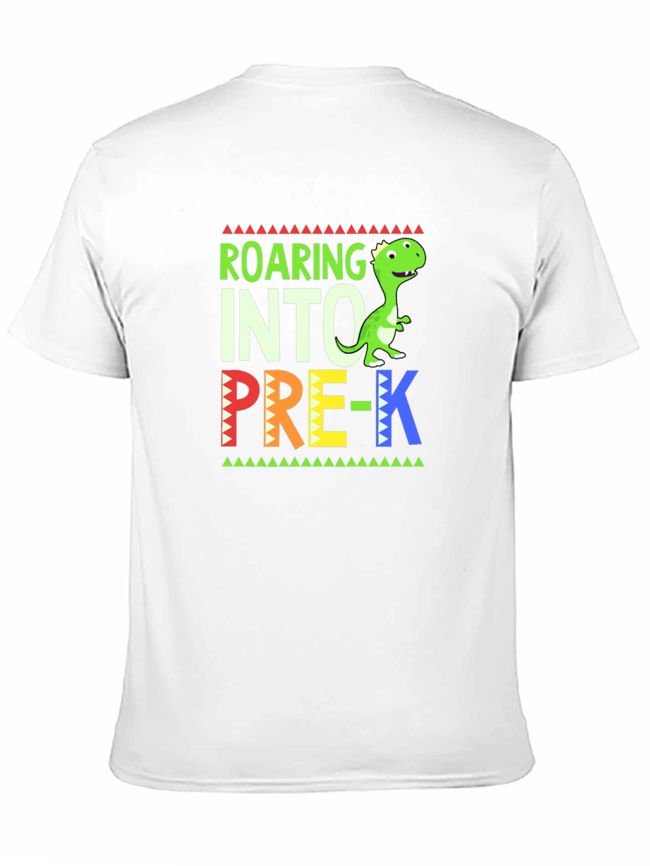 Roaring Into Pre-K Dinosaur T-Shirt
