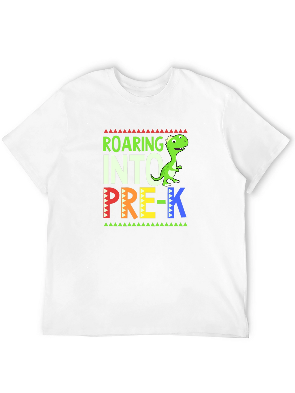 Roaring Into Pre-K Dinosaur T-Shirt