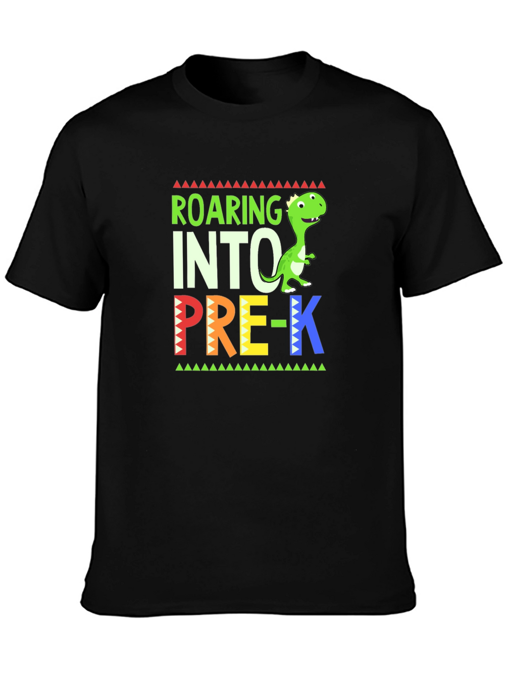 Roaring Into Pre-K Dinosaur T-Shirt