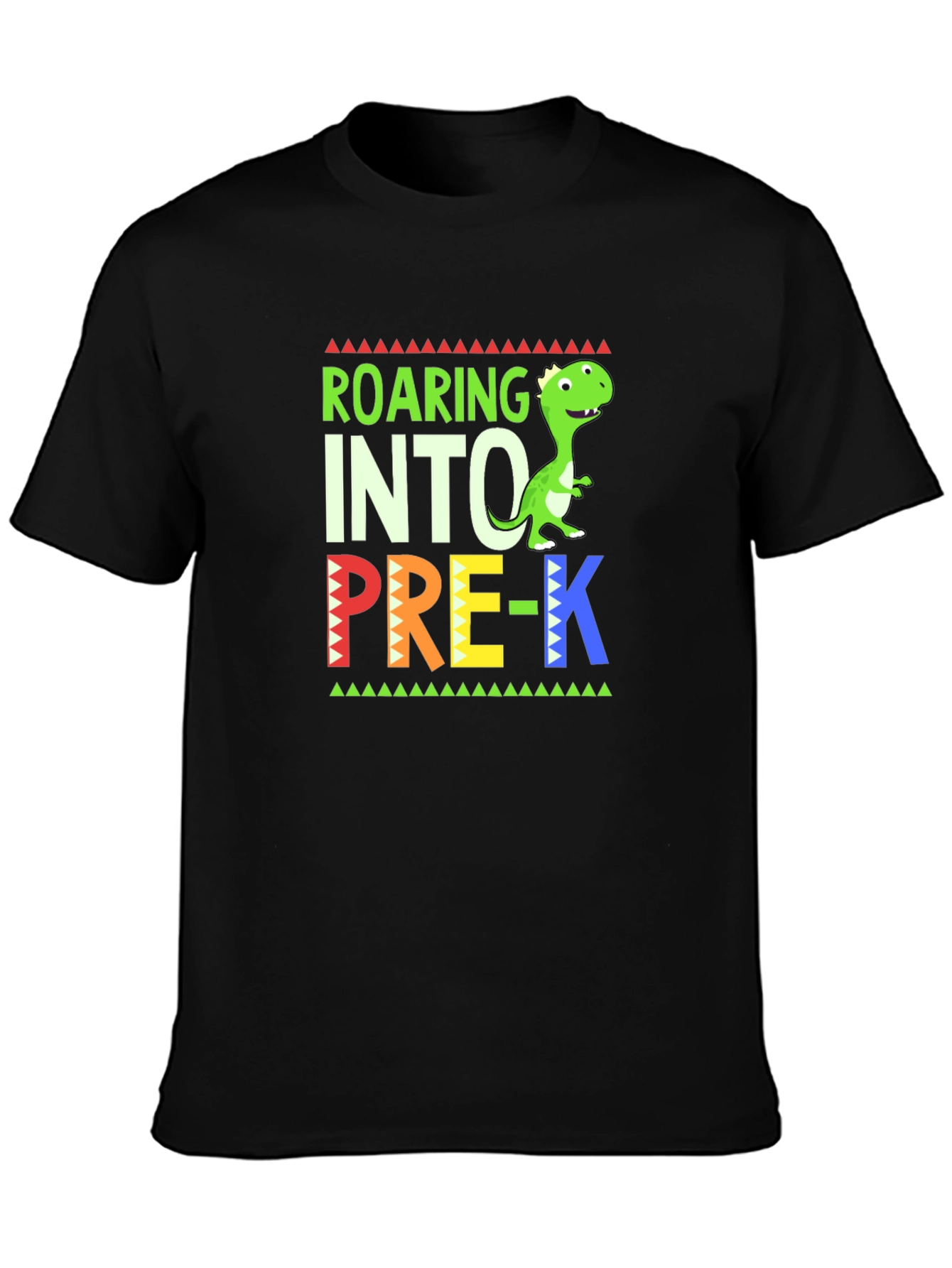 Roaring Into Pre-K Dinosaur T-Shirt
