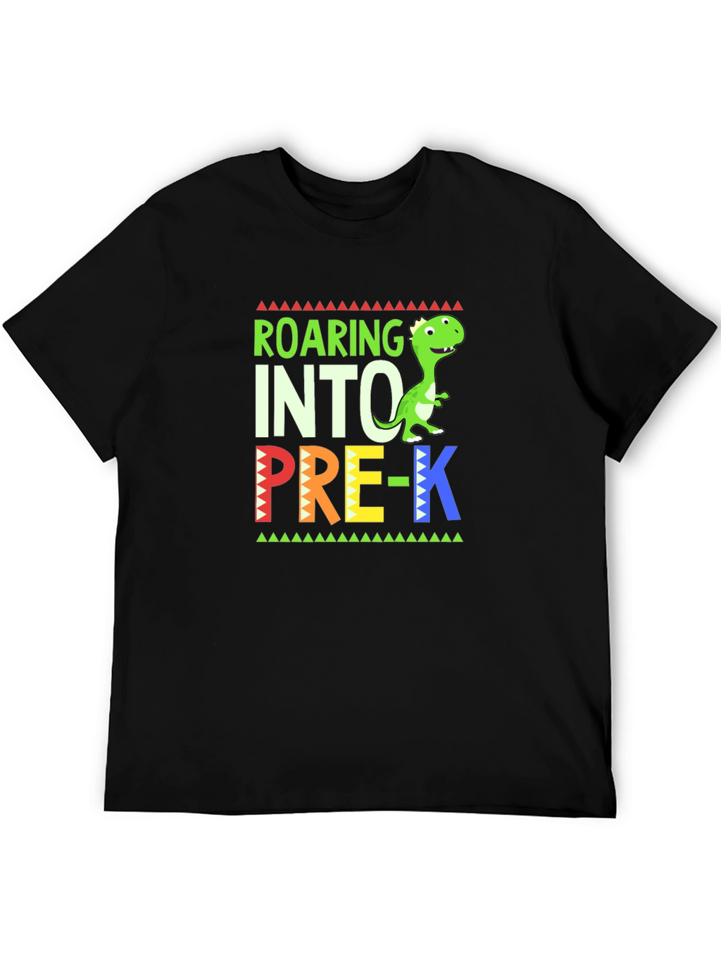 Roaring Into Pre-K Dinosaur T-Shirt