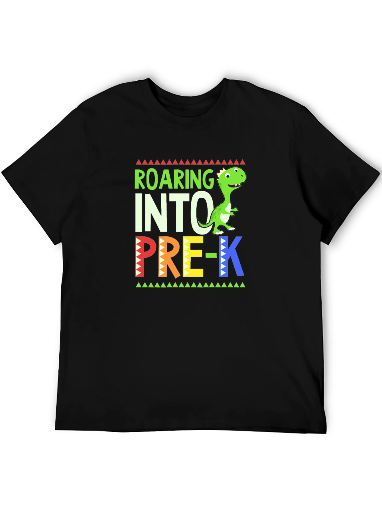 Roaring Into Pre-K Dinosaur T-Shirt