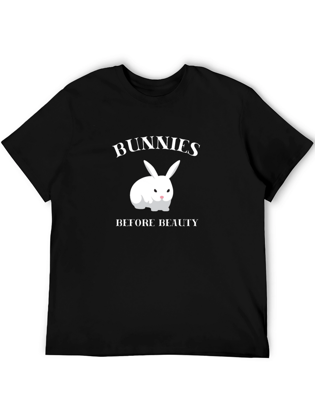 Bunnies Before Beauty Graphic T-Shirt