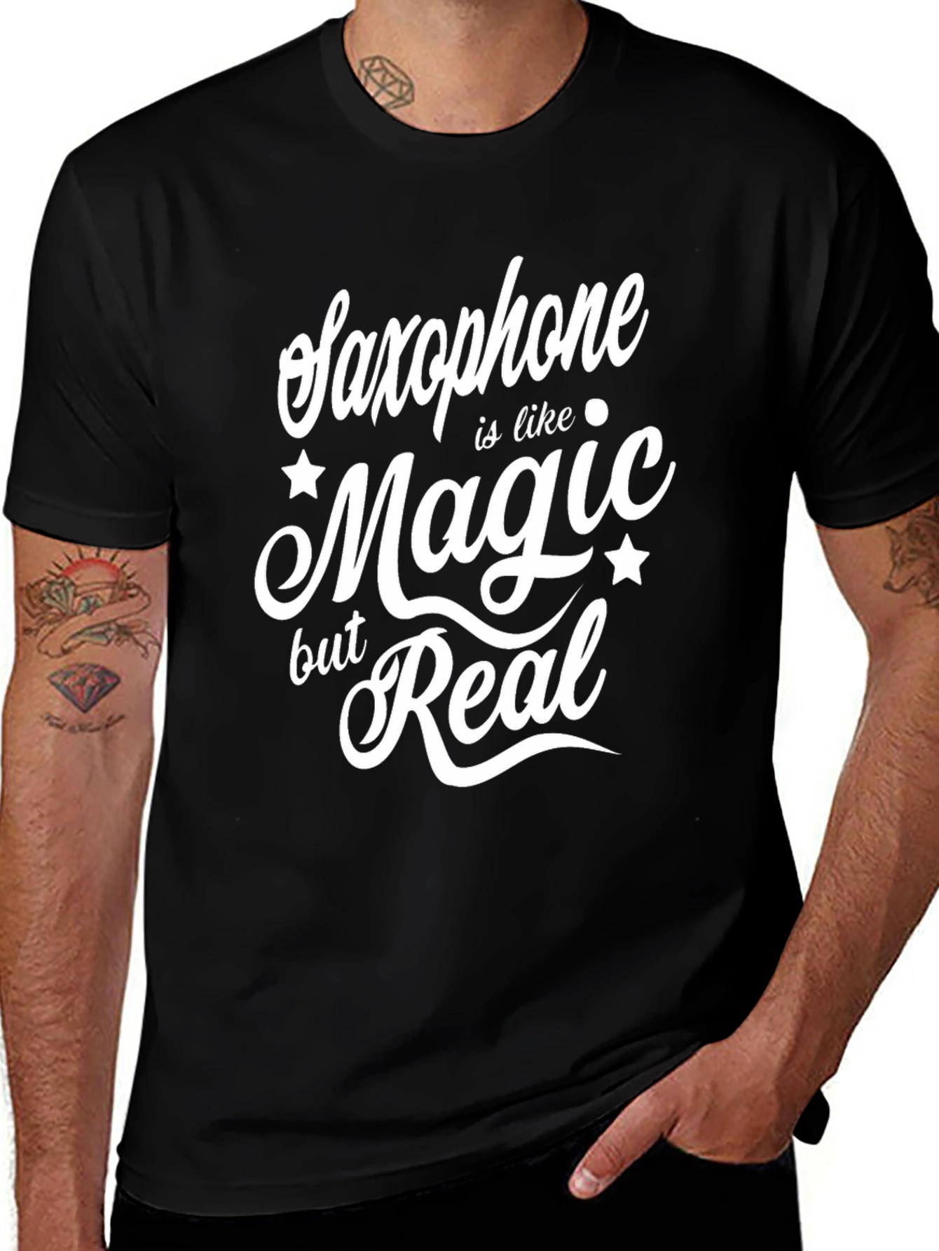 Saxophone Magic T-Shirt - Musician Tee