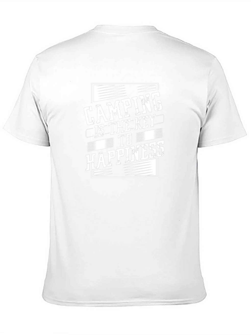 Camping is the Key to Happiness Graphic T-Shirt