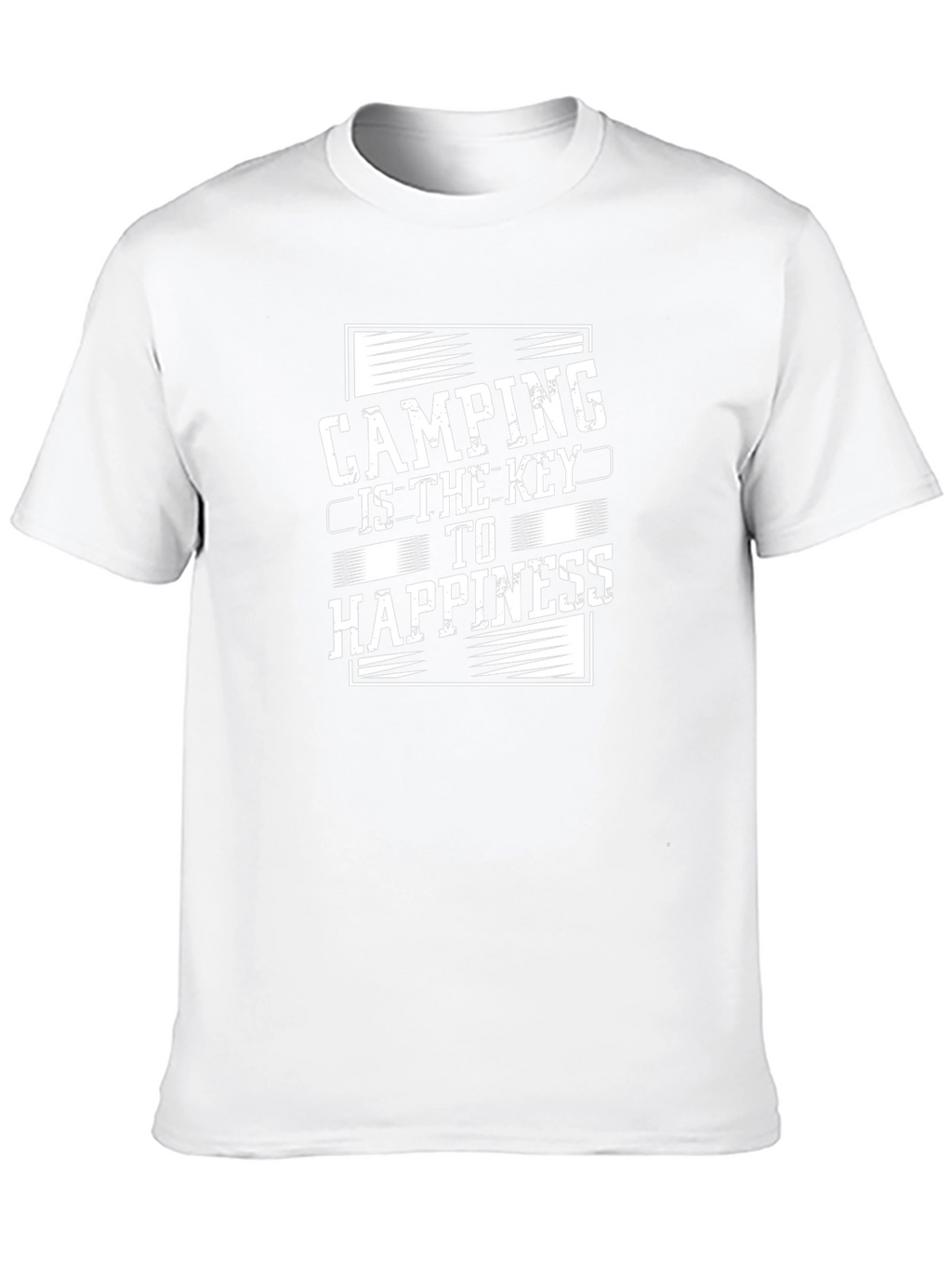 Camping is the Key to Happiness Graphic T-Shirt