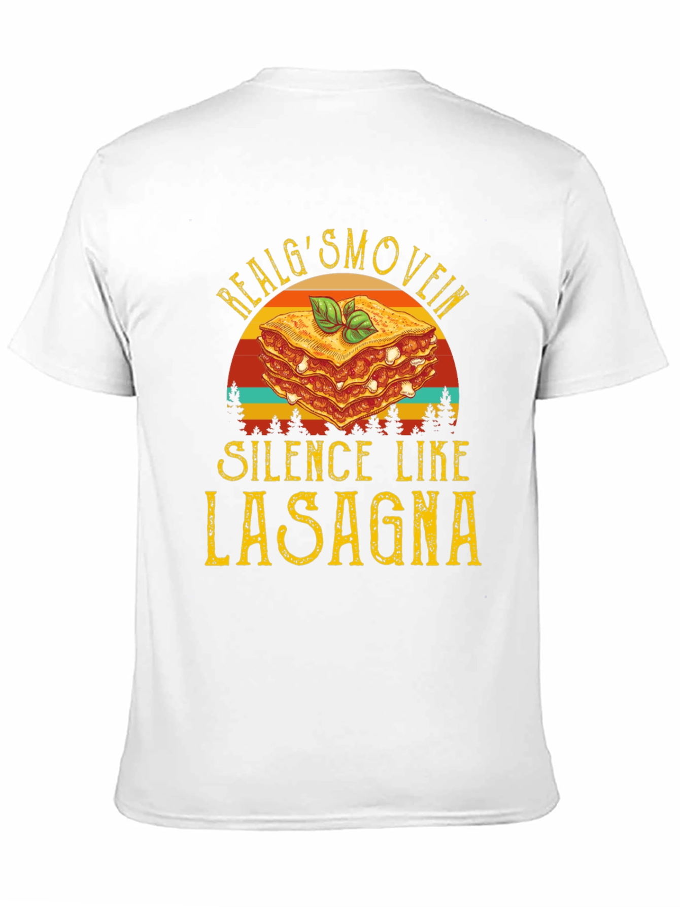 Real Gs Move in Silence Like Lasagna T-Shirt