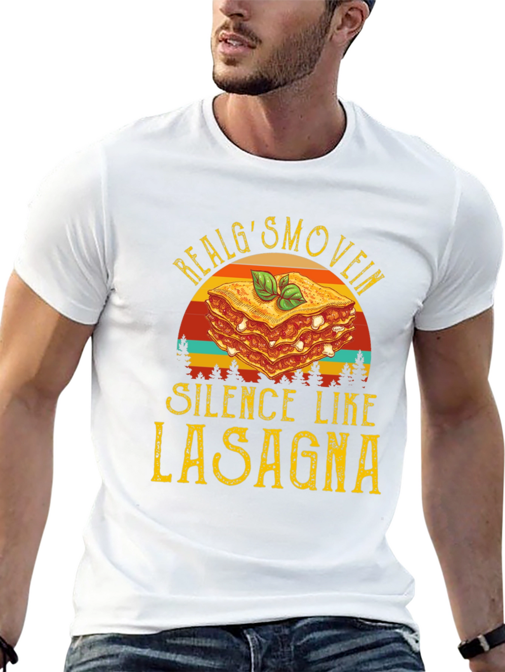Real Gs Move in Silence Like Lasagna T-Shirt