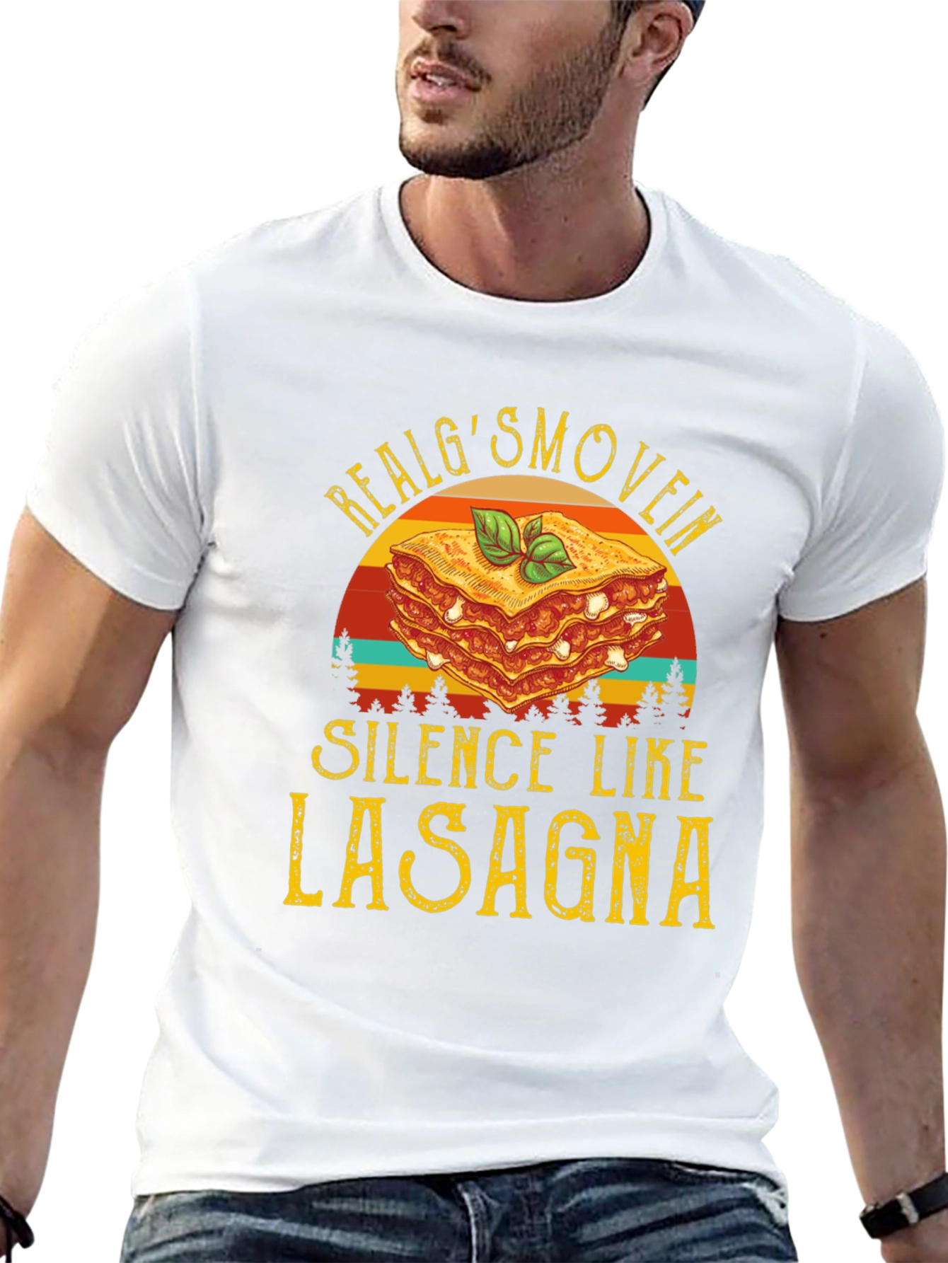 Real Gs Move in Silence Like Lasagna T-Shirt