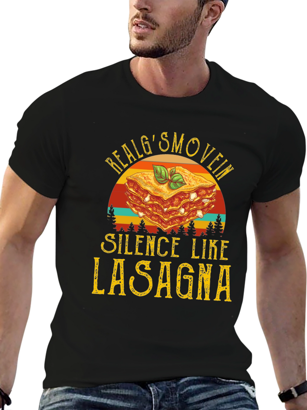 Real Gs Move in Silence Like Lasagna T-Shirt