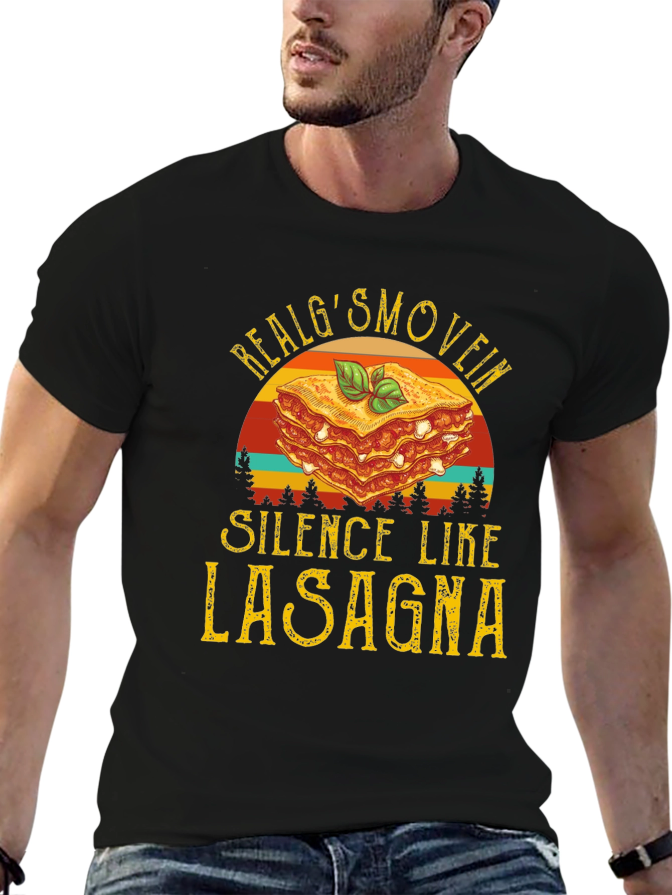 Real Gs Move in Silence Like Lasagna T-Shirt