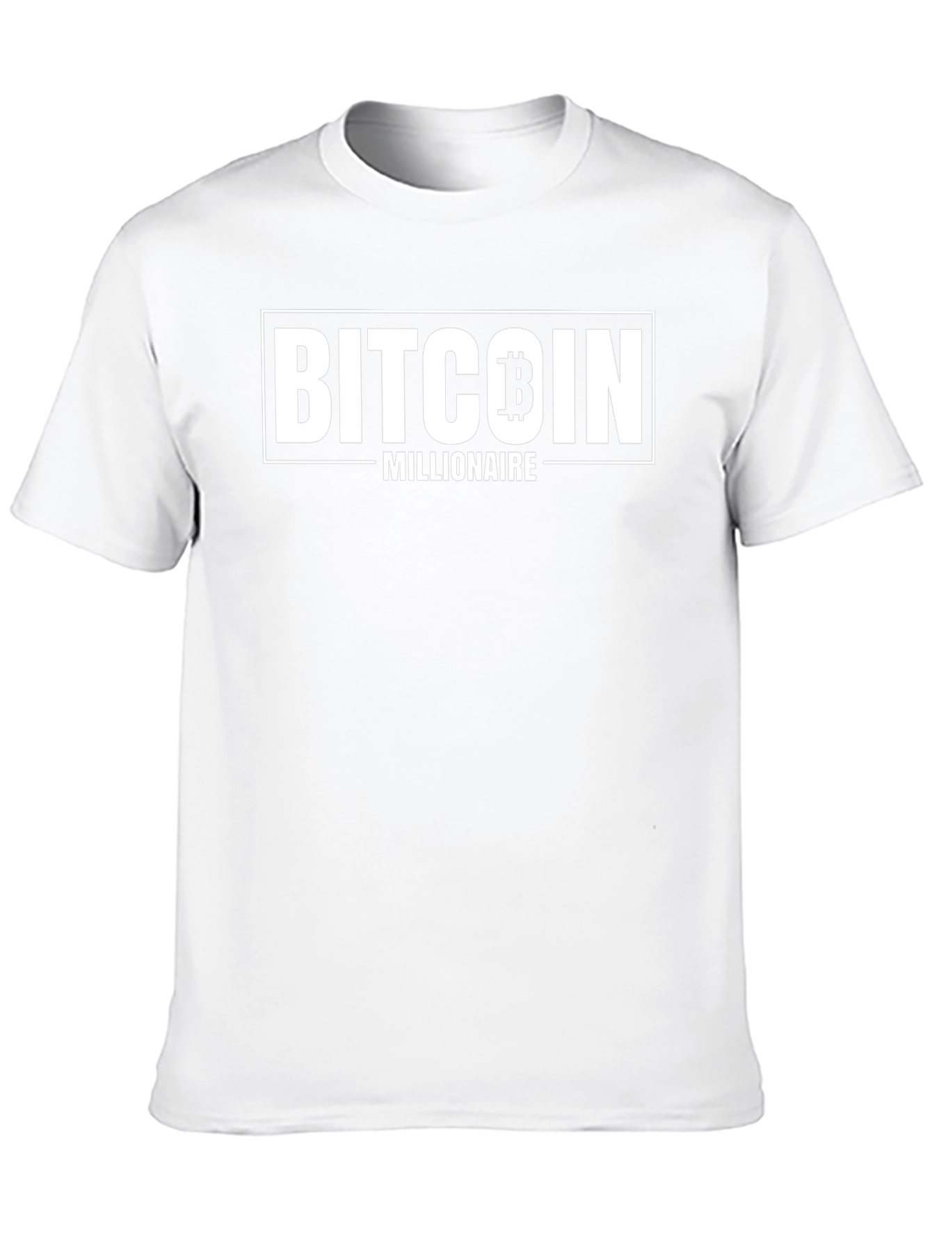 Bitcoin Millionaire Black Graphic Tee