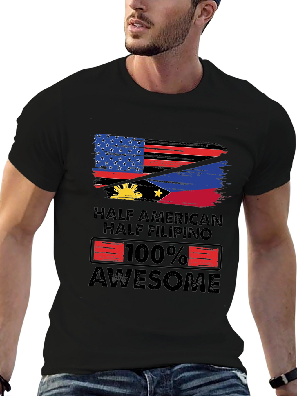 Half American Half Filipino T-Shirt