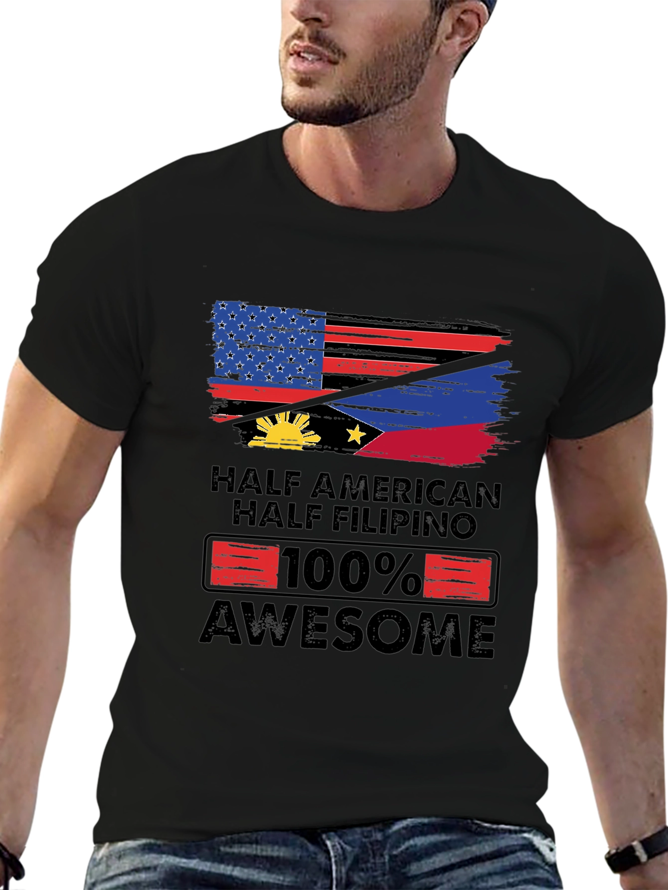 Half American Half Filipino T-Shirt