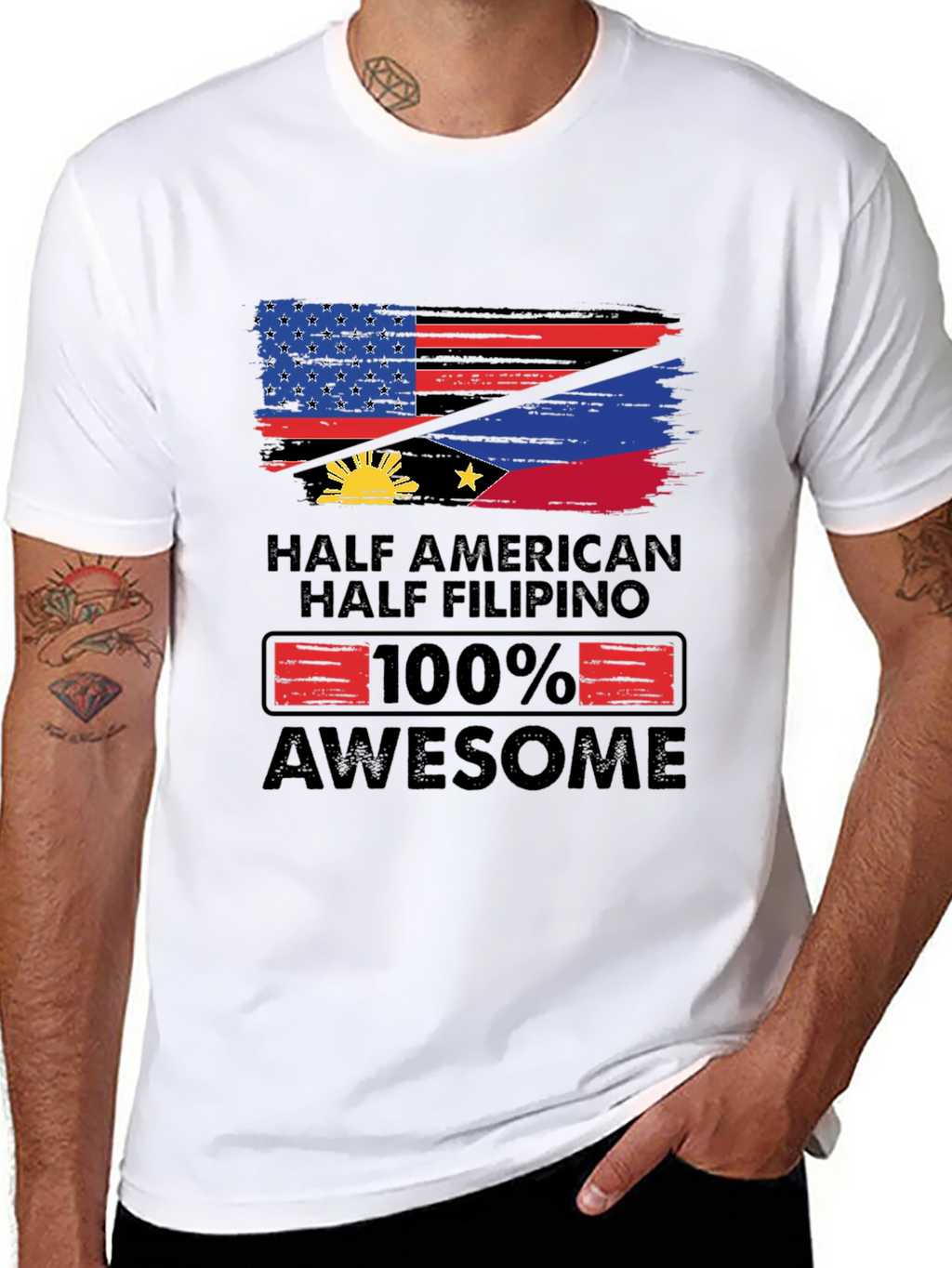 Half American Half Filipino T-Shirt