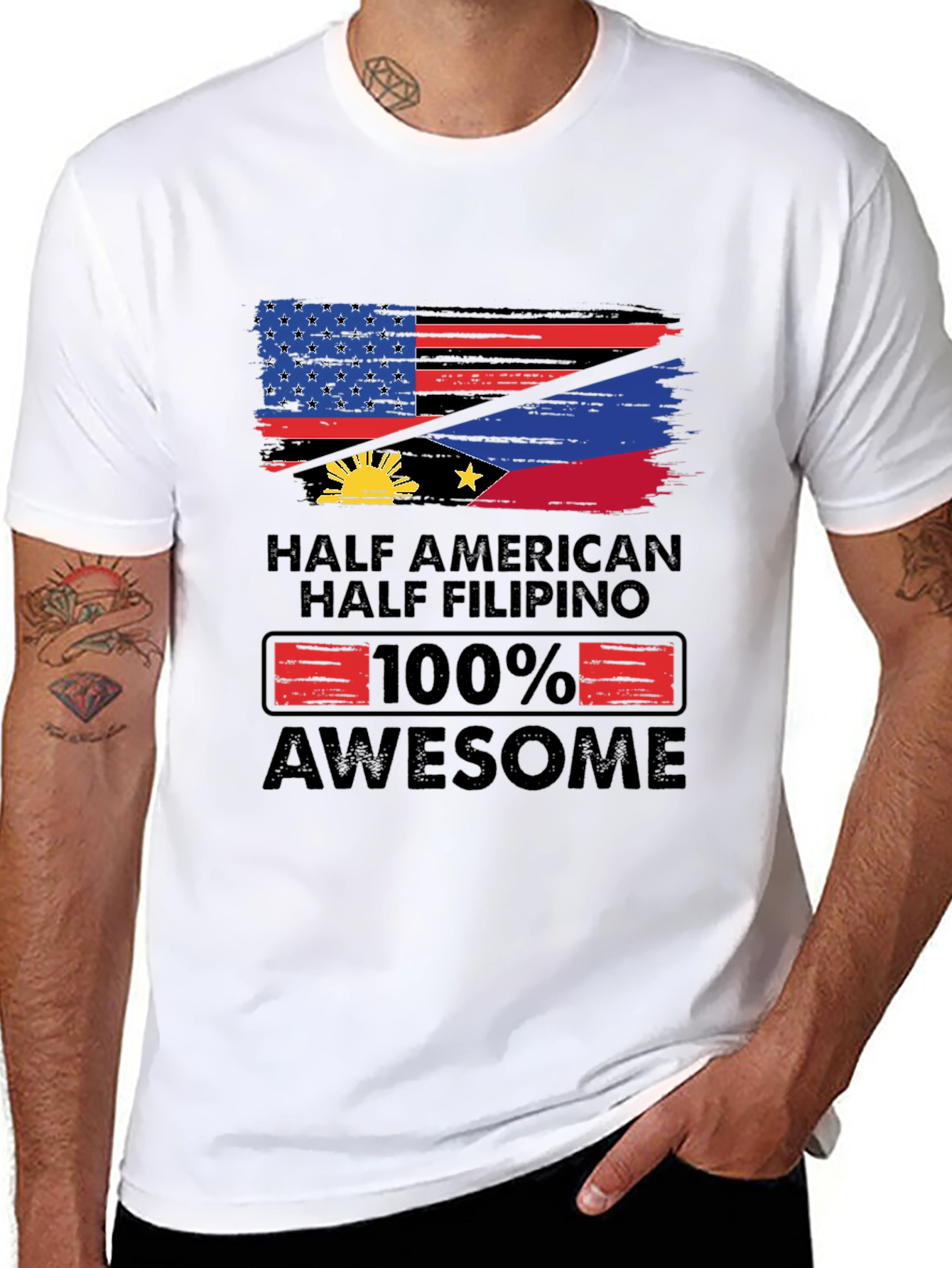 Half American Half Filipino T-Shirt