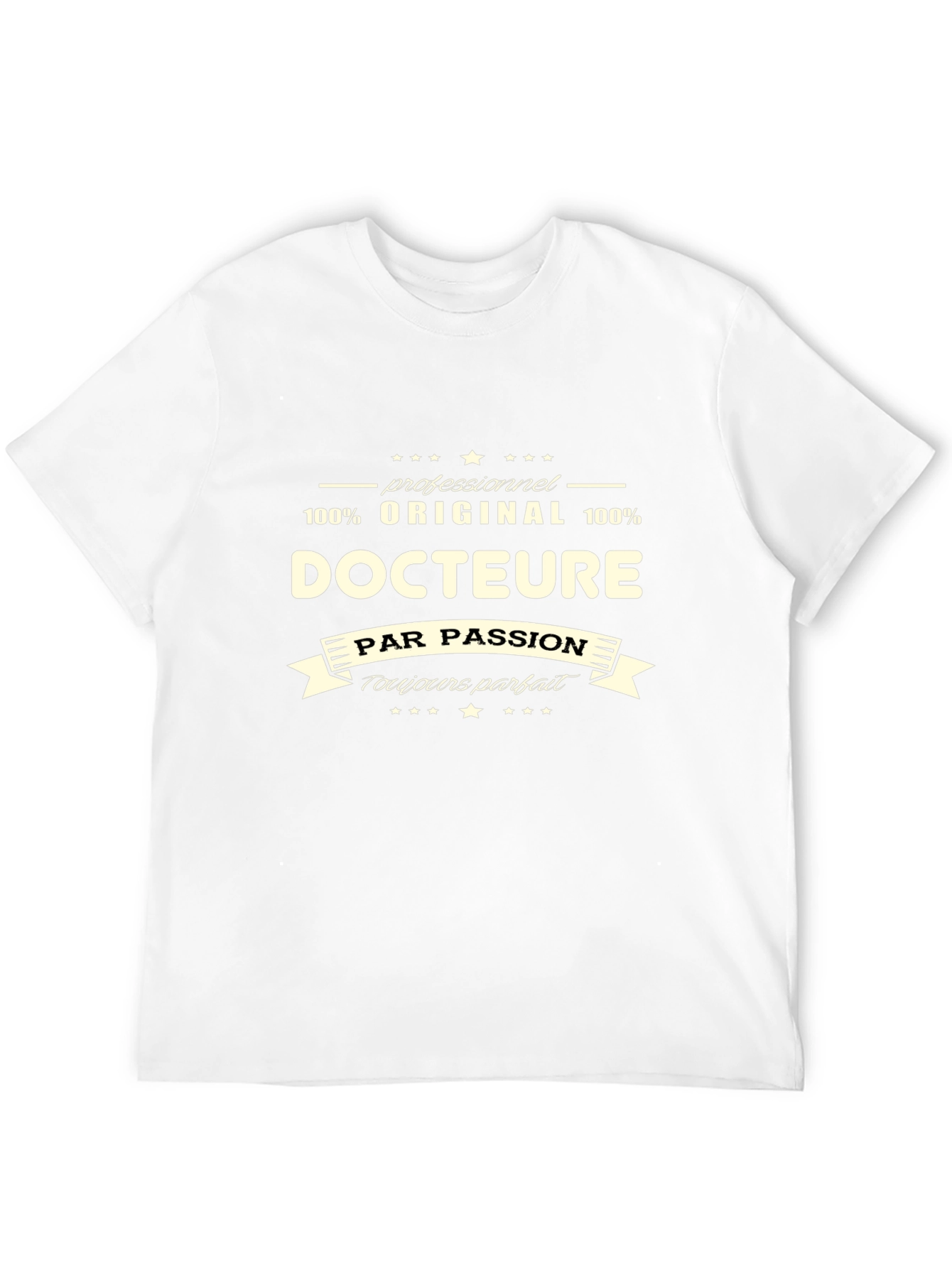 Docteure T-Shirt - Professionnel Original Par Passion