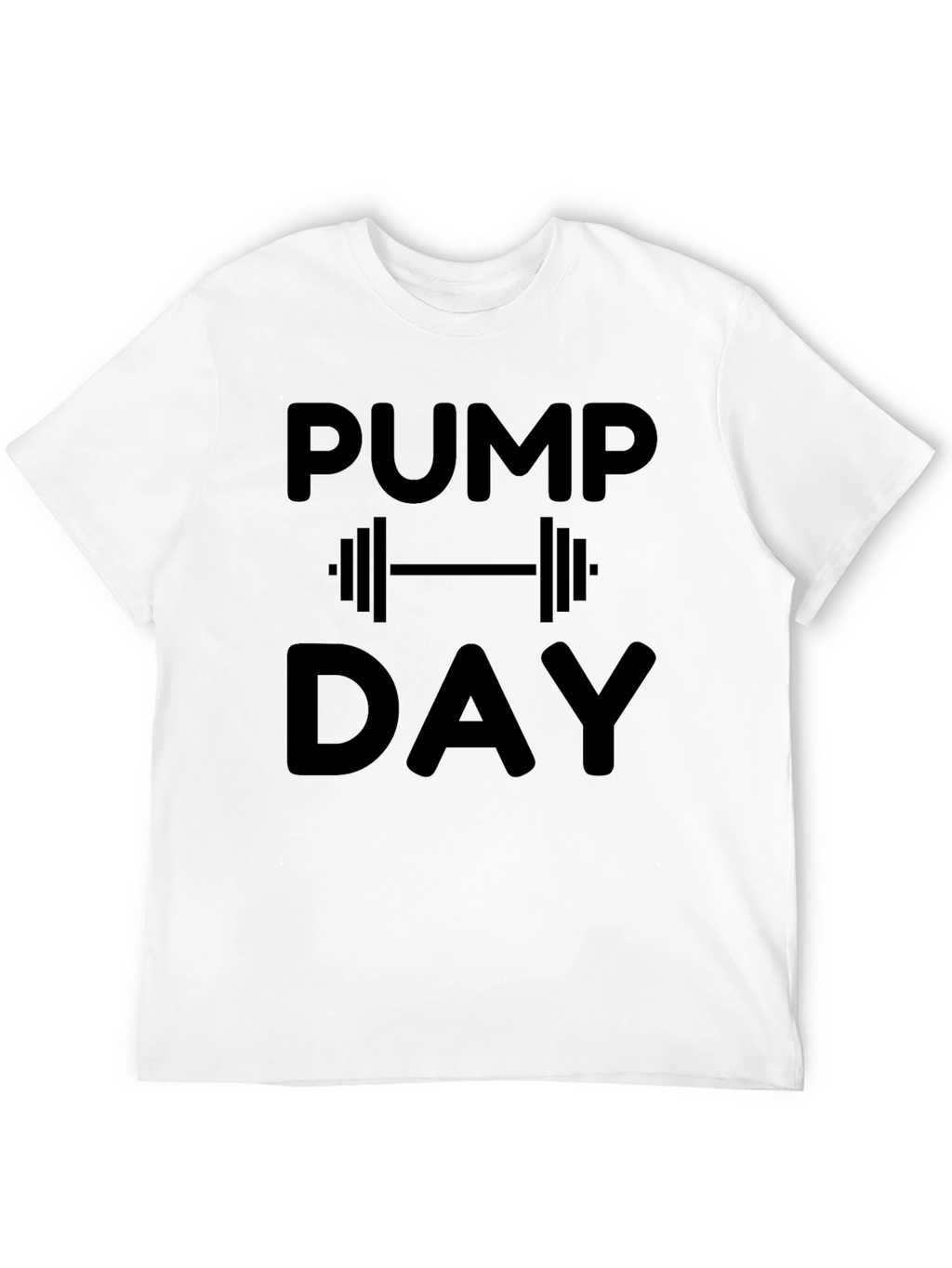 Pump Day Black Graphic Tee