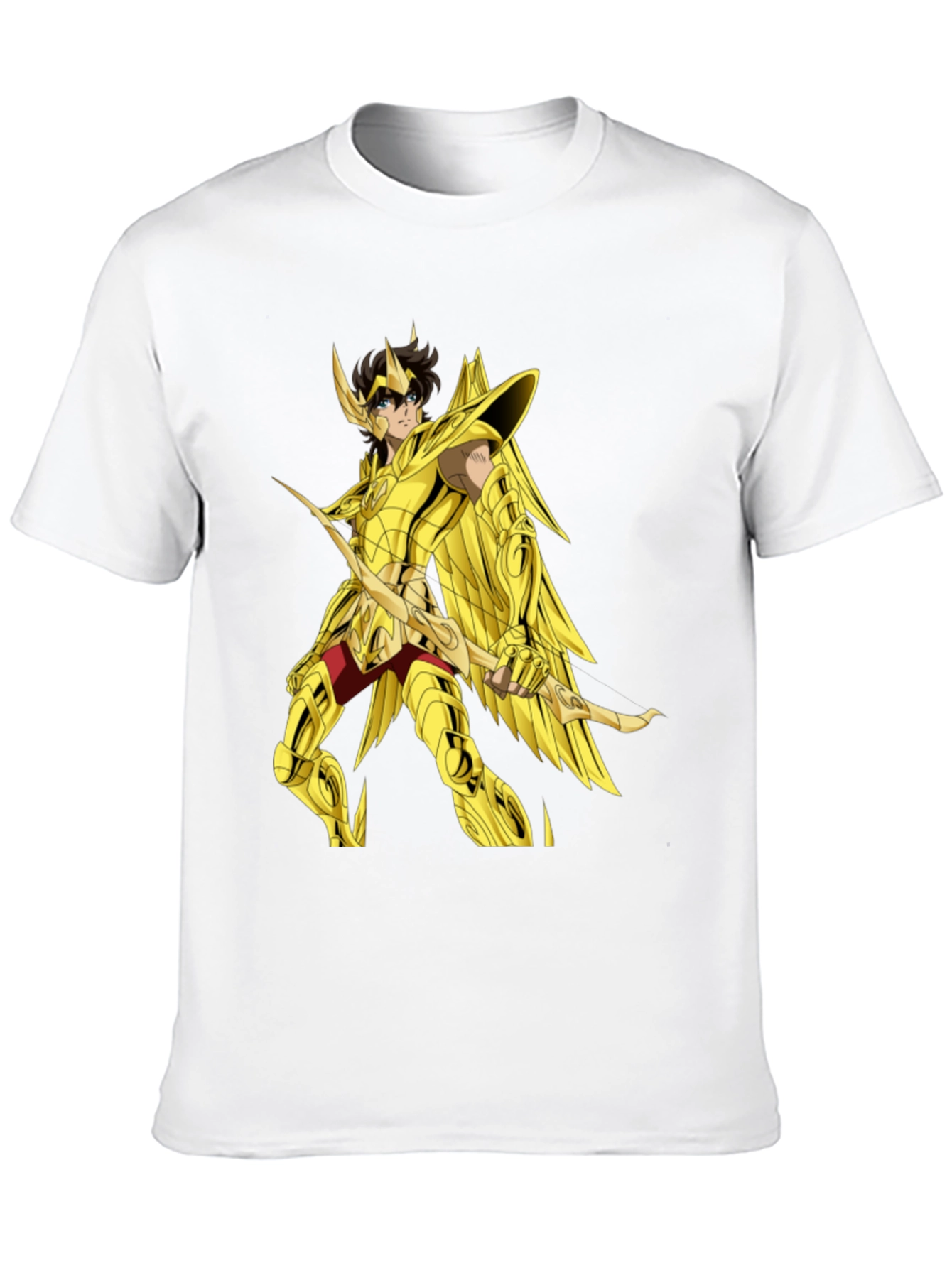 Saint Seiya Anime Graphic Black T-Shirt