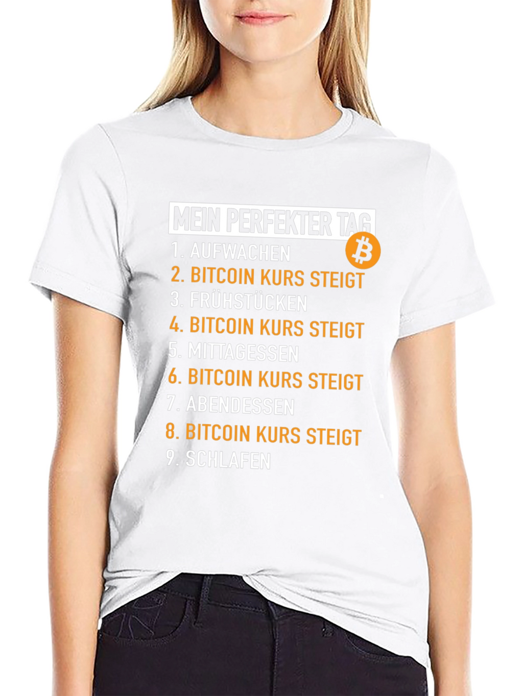 Bitcoin Perfect Day T-Shirt - Crypto Humor Tee